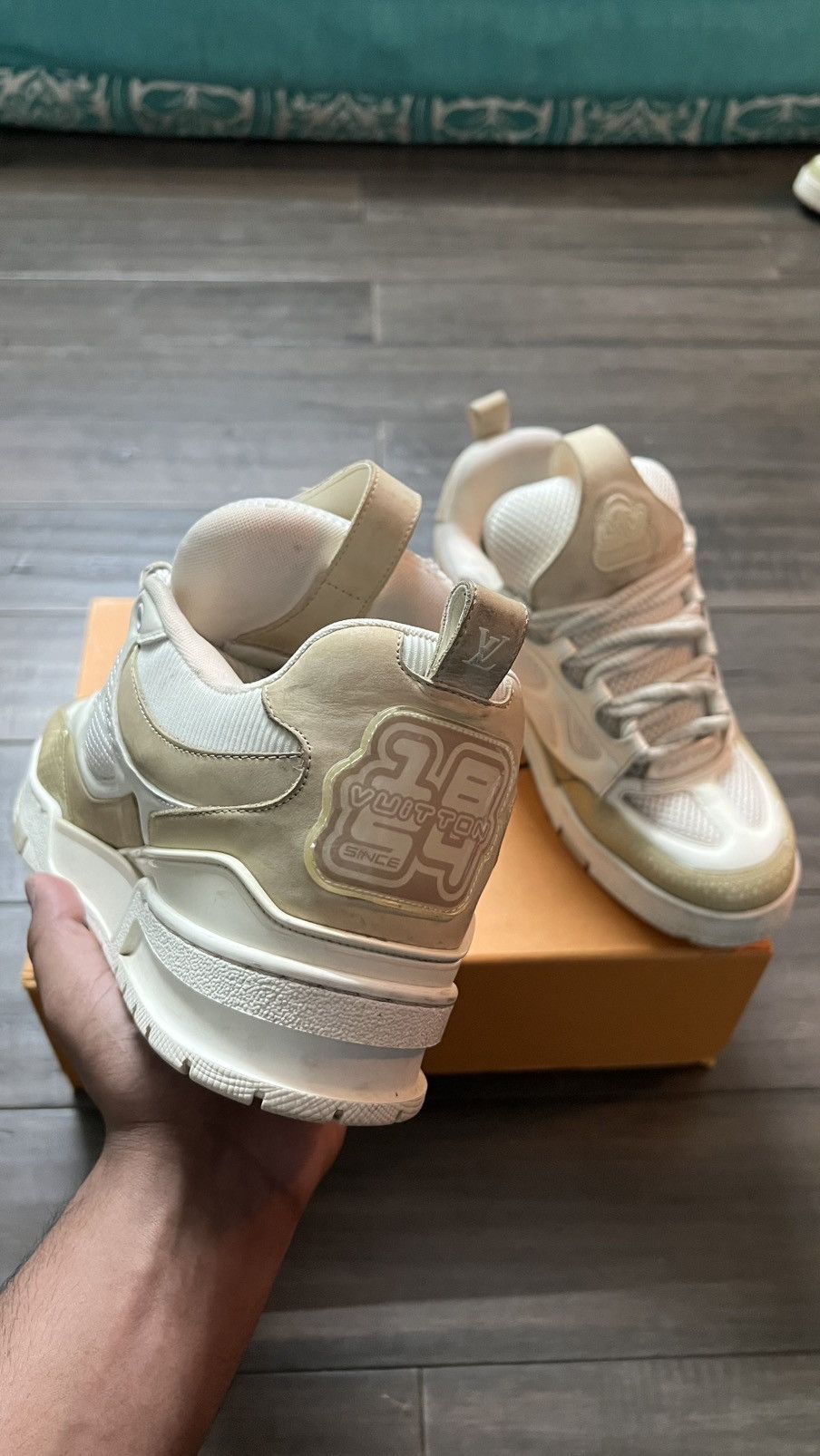 Louis Vuitton Louis Vuitton Beige Skates Size US 9 / EU 42 - 4 Thumbnail