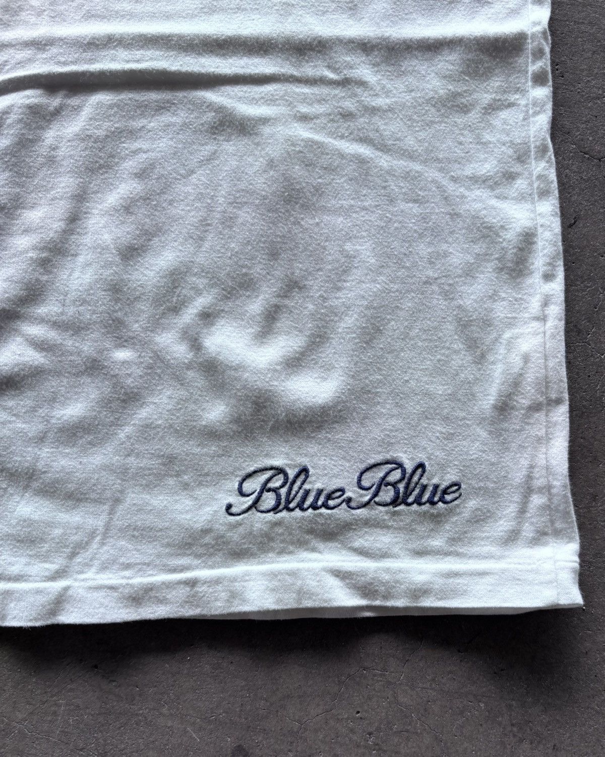 Blue Blue Japan Blue Blue Japan Blank Vneck Shirt Size US M / EU 48-50 / 2 - 2 Thumbnail