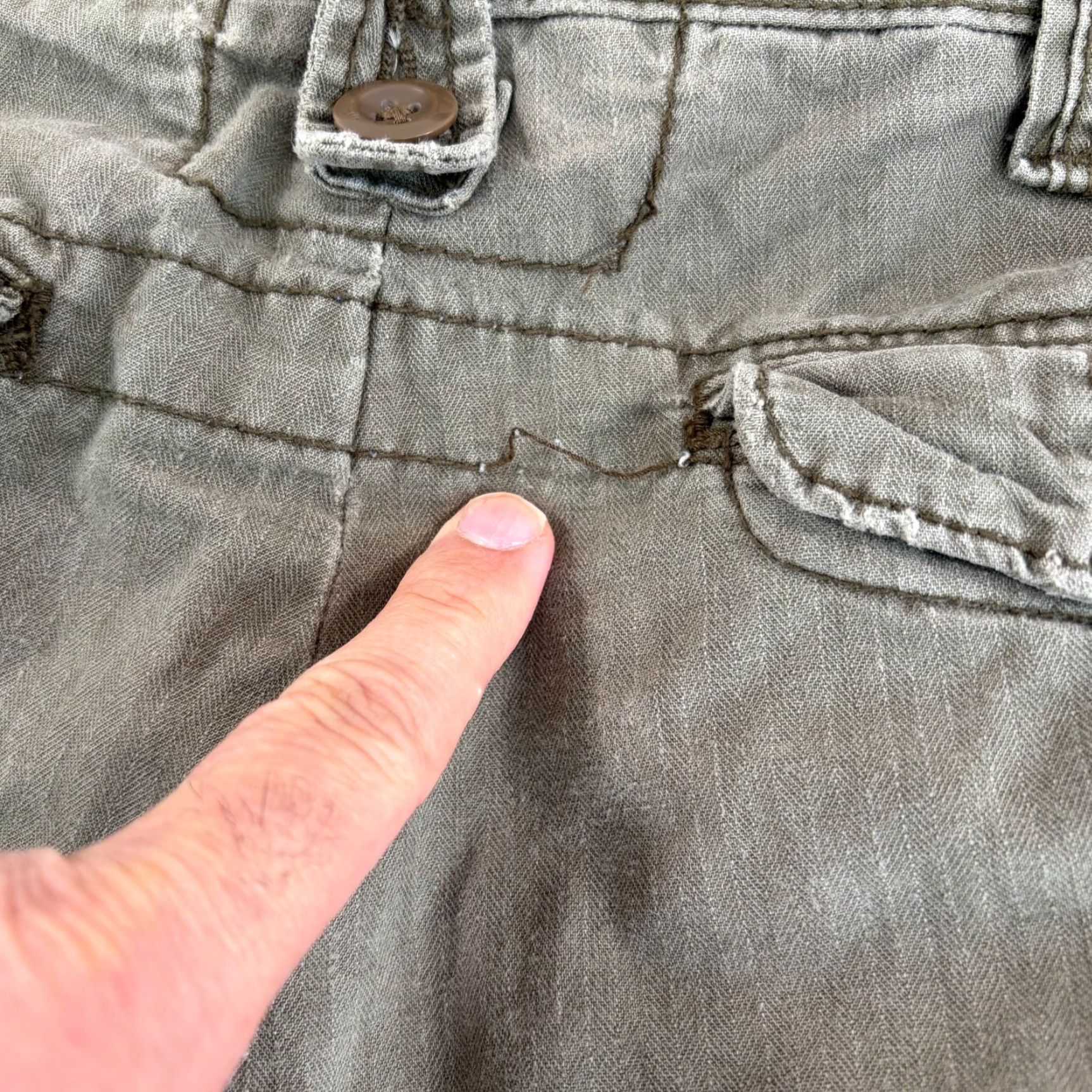 Polo Ralph Lauren VINTAGE Polo Ralph Lauren Military Paratrooper Cargo Pants Men 36x30 Army Green Shirt Men Pants Cargo Pocket Wrangler? Size US M / EU 48-50 / 2 - 5 Thumbnail