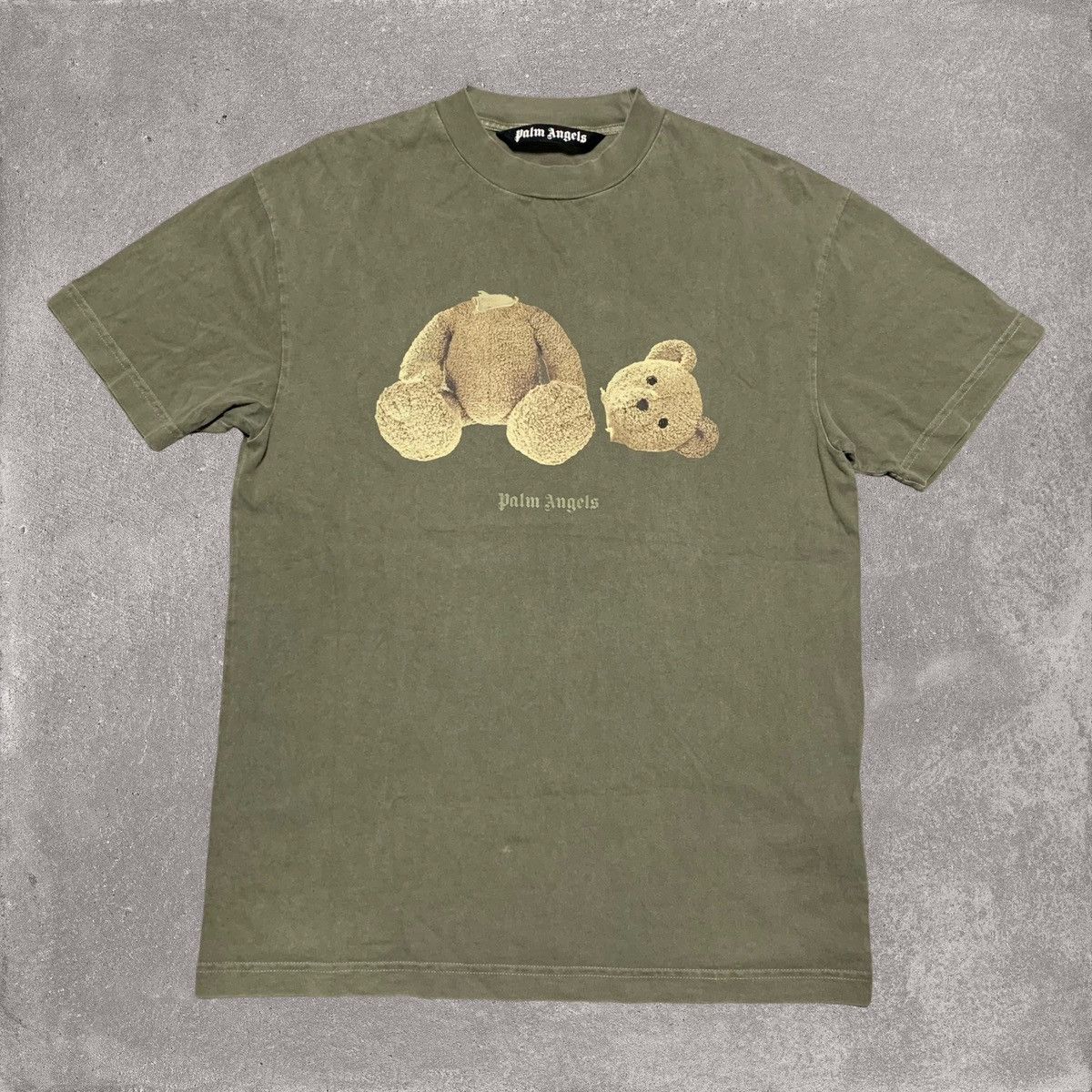Palm Angels Palm Angels Medium Kill The Bear Green Tee Size US M / EU 48-50 / 2 - 1 Thumbnail