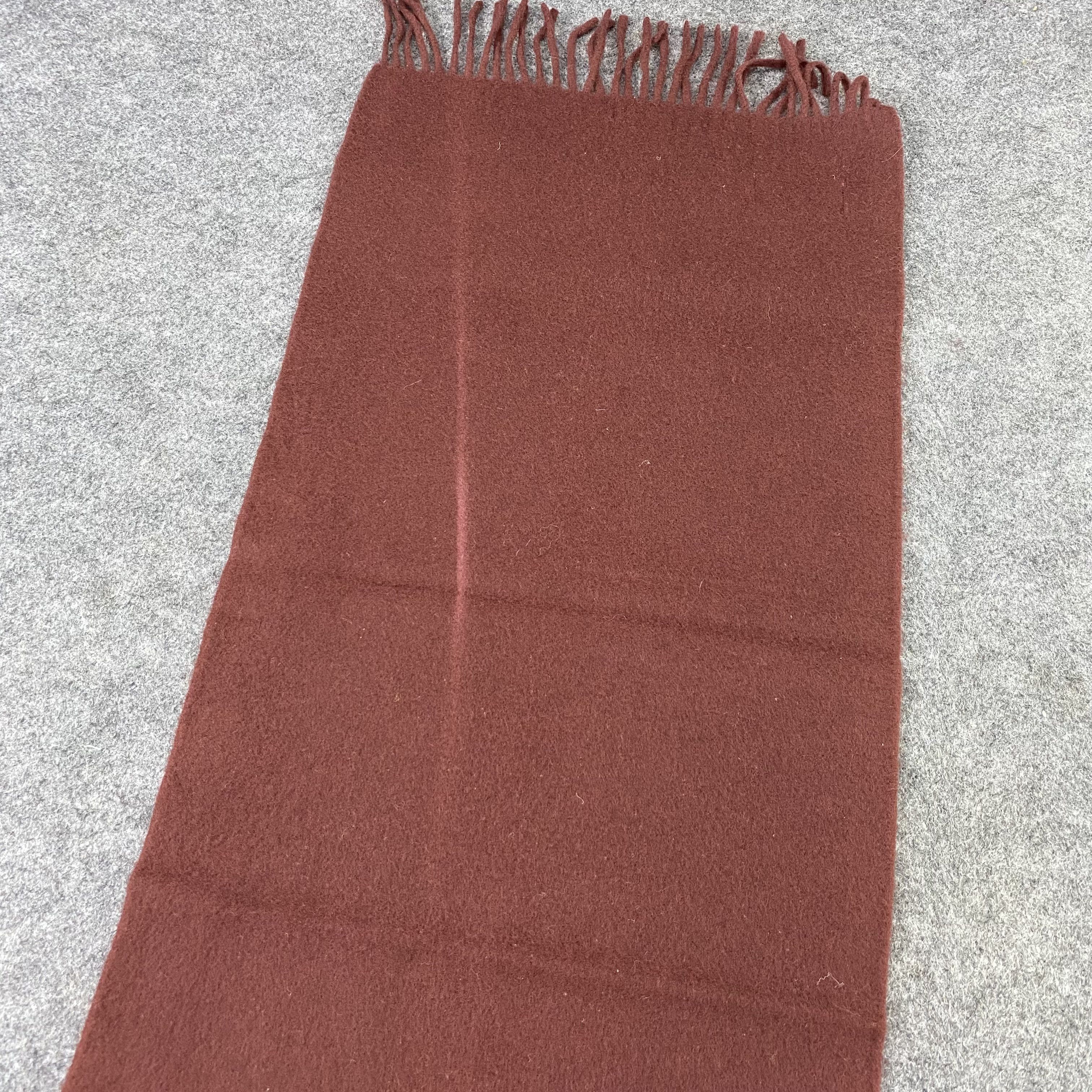 Burberry Vintage Burberry Pure Cashmere Scarf/Muffler/Neckwear-T1106 Size ONE SIZE - 8 Thumbnail