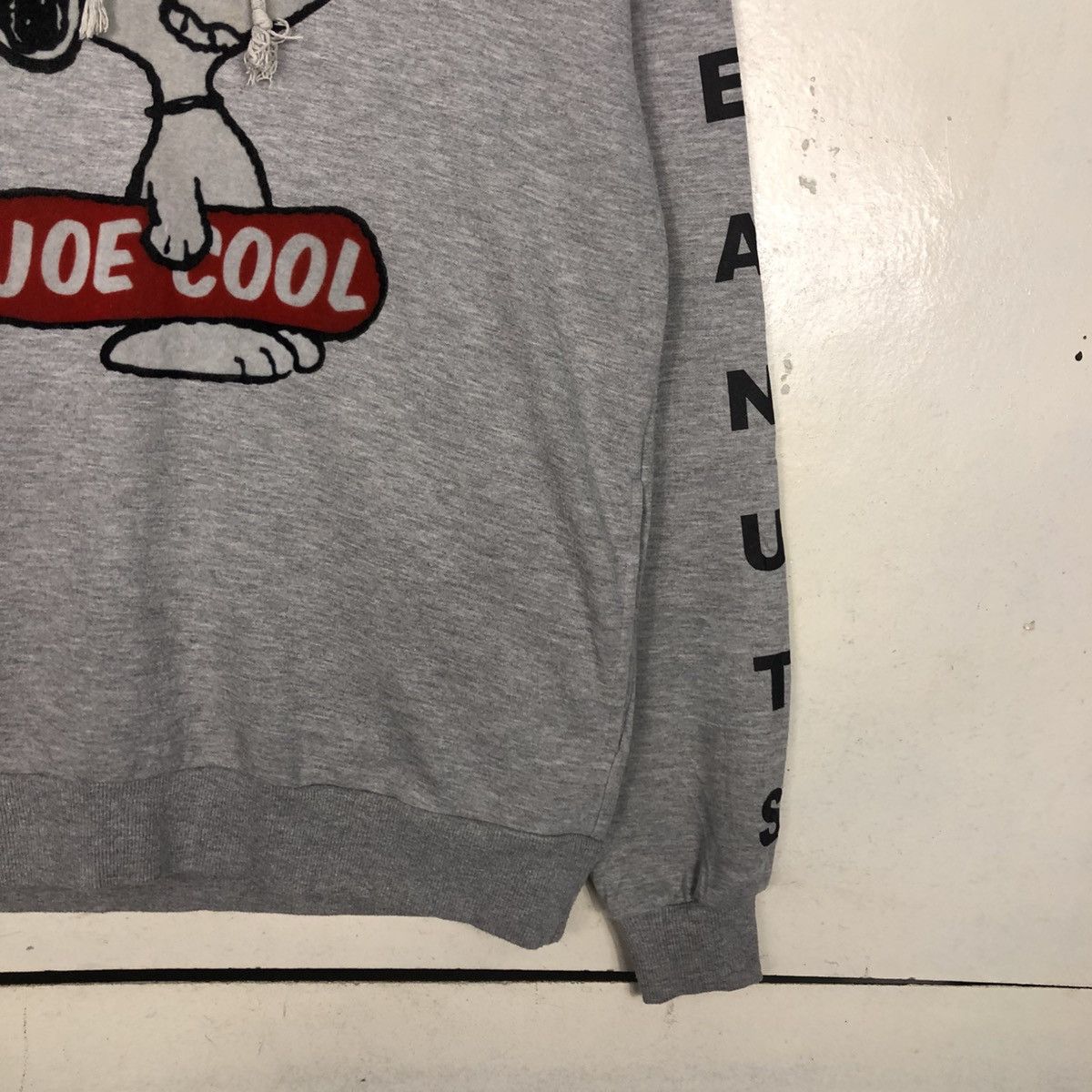 Japanese Brand 📌Vintage Hoodie Pull Over Peanuts Big Logo Over Print Size US L / EU 52-54 / 3 - 7 Thumbnail