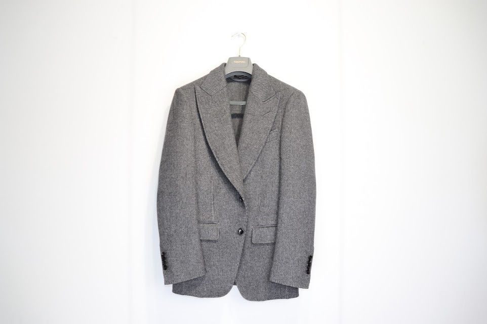 Image of Tom Ford O1Rshd1 Atticus Blazer In Grey, Men's (Size Small)