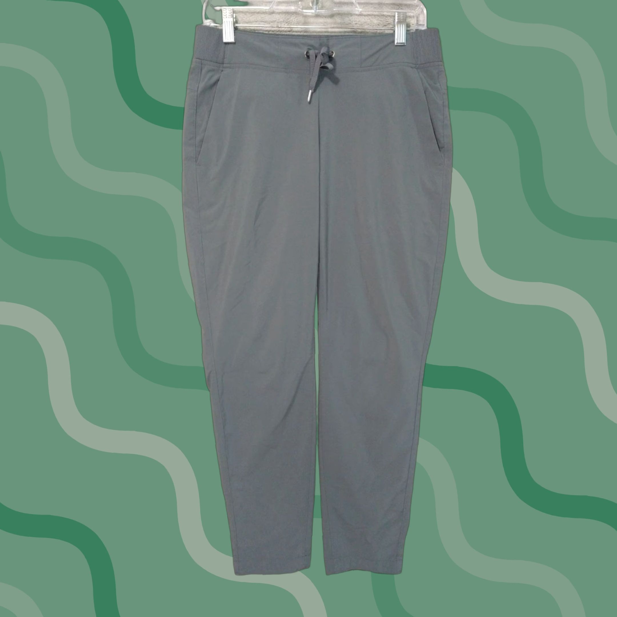 Athleta Athleta Pants Womens 6 Gray Midtown Ankle Trouser Pull On Drawstring Stretch Womens Size 28" / US 6 / IT 42 - 1 Thumbnail