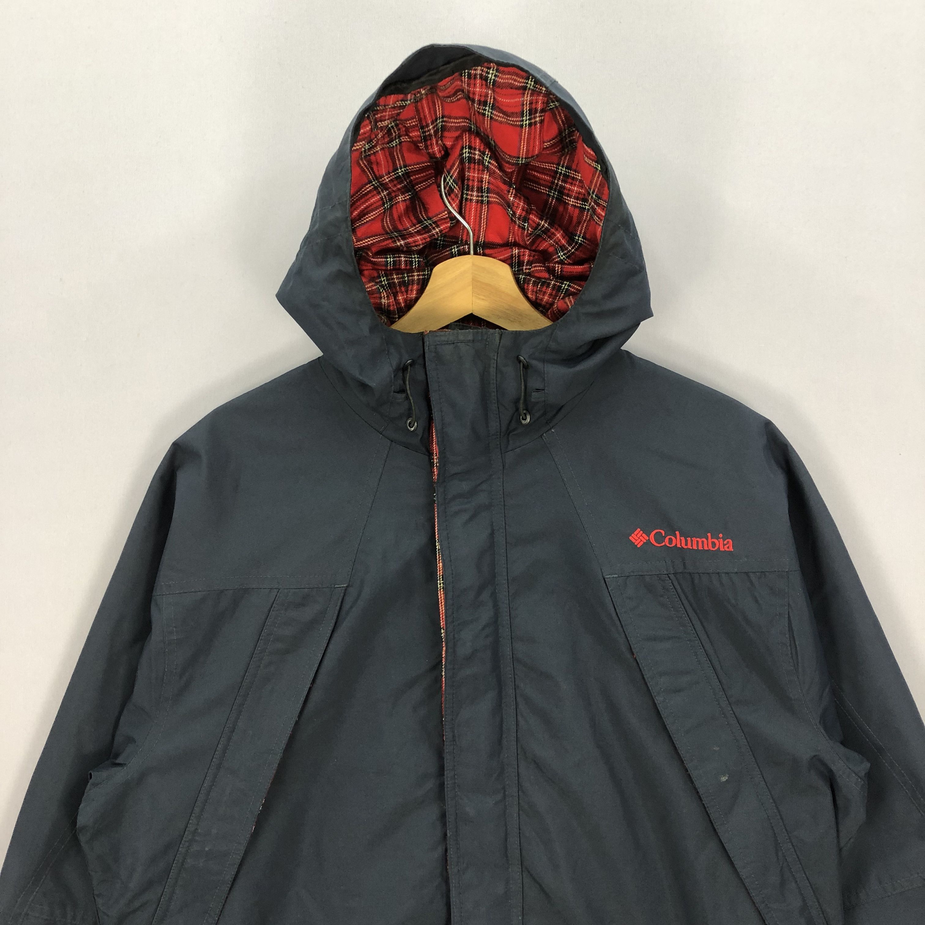Columbia Vintage 90s Columbia Windbreaker Hoodie Jackets Size US L / EU 52-54 / 3 - 4 Thumbnail