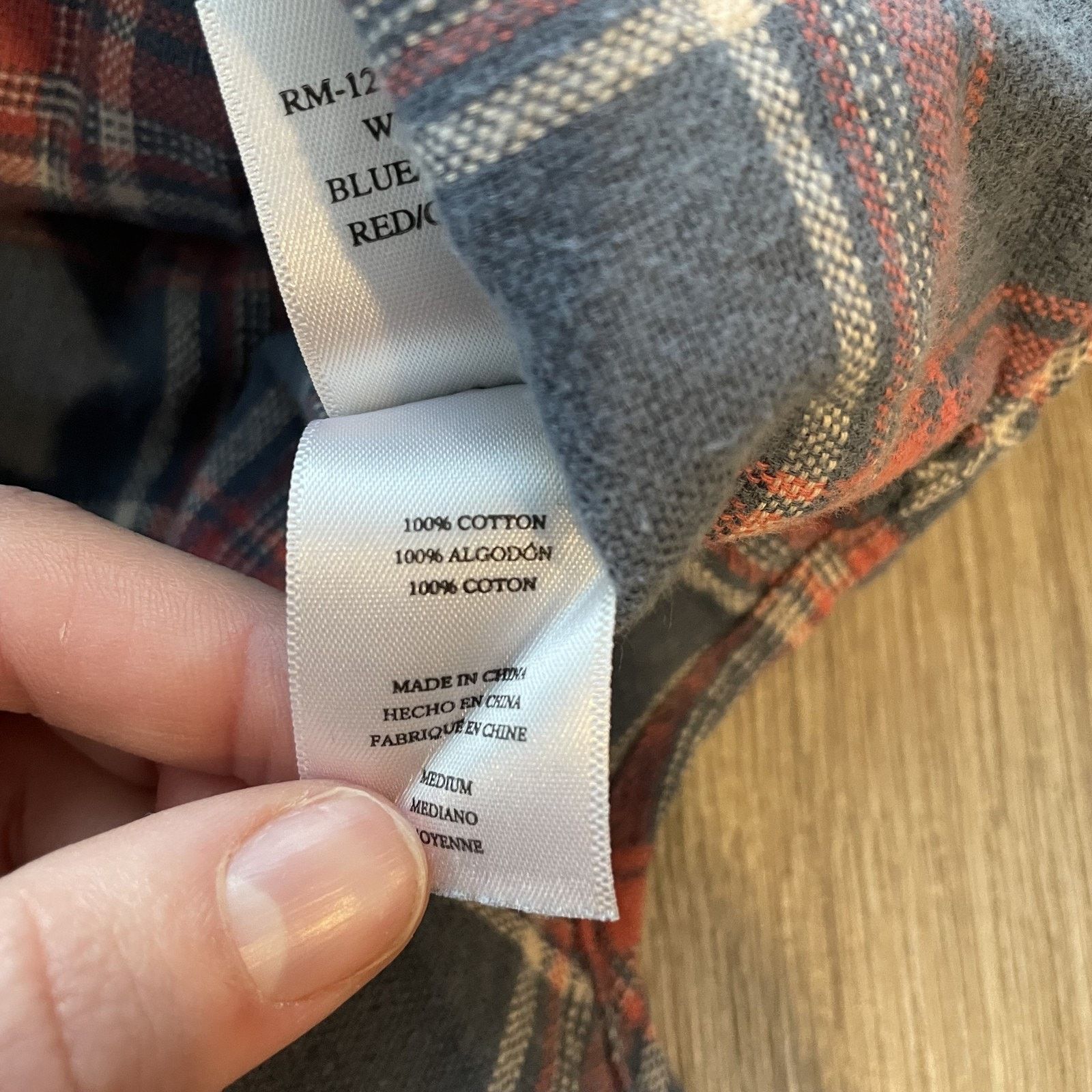 Rails Rails Men's Flannel Shirt Plaid LS Button Down M Size US M / EU 48-50 / 2 - 4 Thumbnail