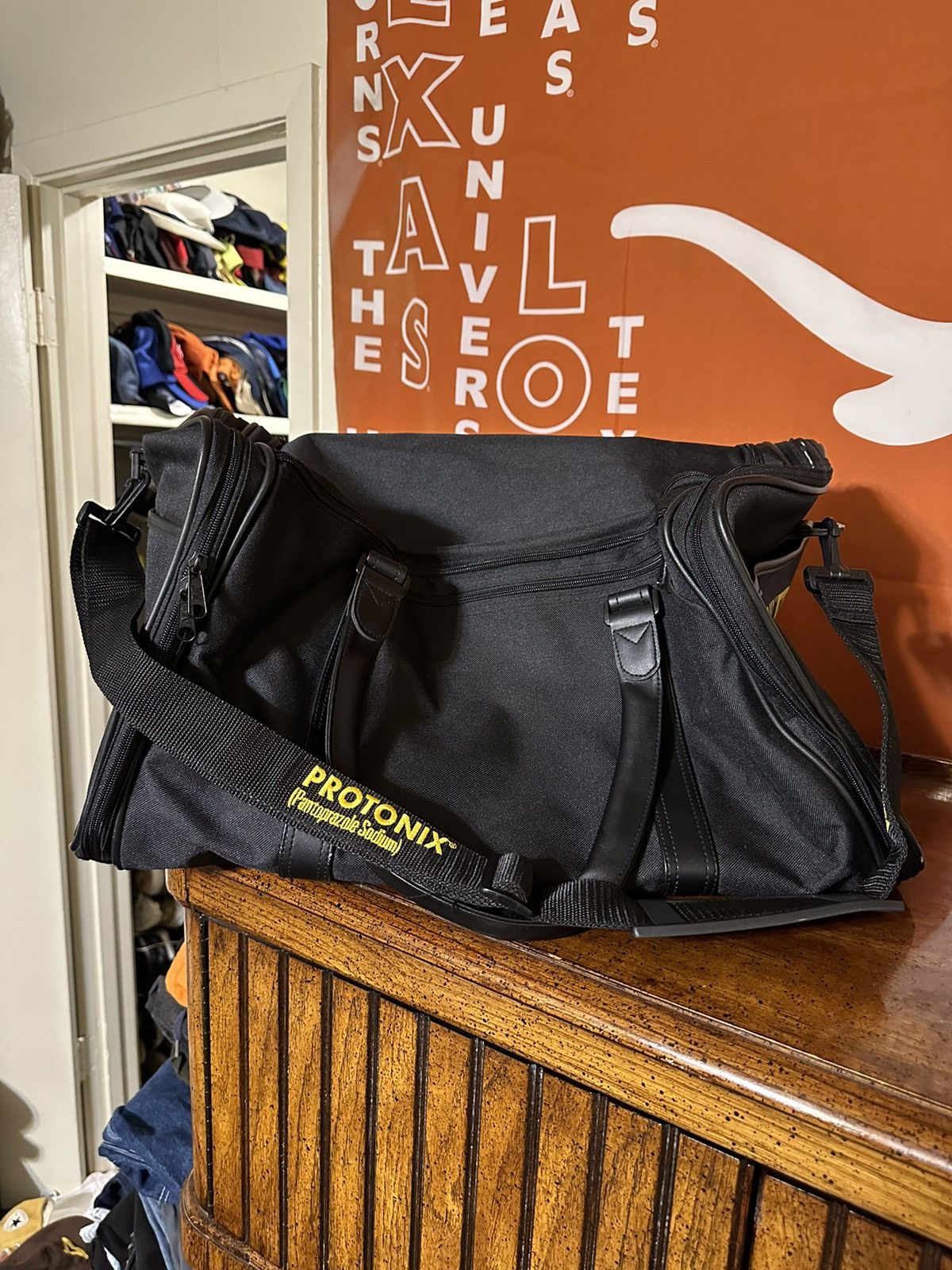 Nike × Vintage Protonix Pharmacy Drug Rep Large Duffel Travel Bag Size ONE SIZE - 2 Thumbnail