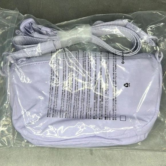 Lululemon All Night Micro Festival Bag Zip Top in Lavender Fog Size ONE SIZE - 4 Thumbnail