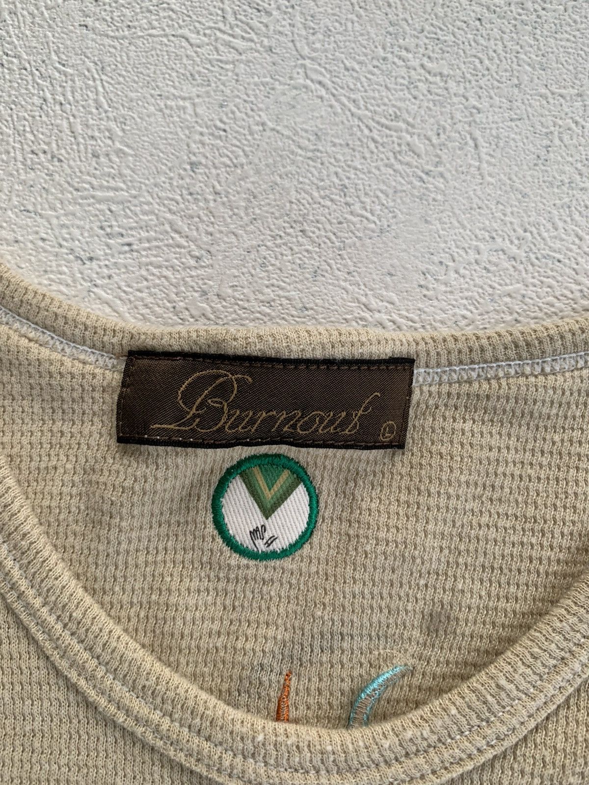 Japanese Brand VINTAGE BURNOUT TRIBAL LONGSLEEVE TEE IFSIXWASNINE STYLE Size US M / EU 48-50 / 2 - 6 Thumbnail