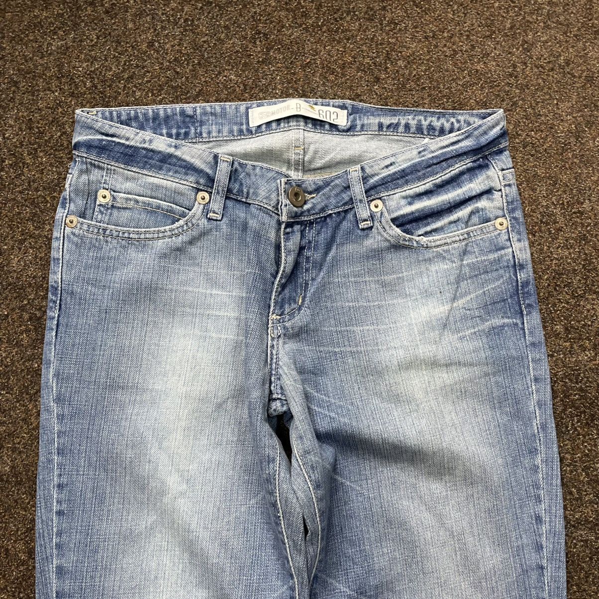 Vintage Vintage Y2K Baggy Flared Jeans Sun Faded Skate Aesthetic Size 34" / US 12 / IT 48 - 4 Thumbnail