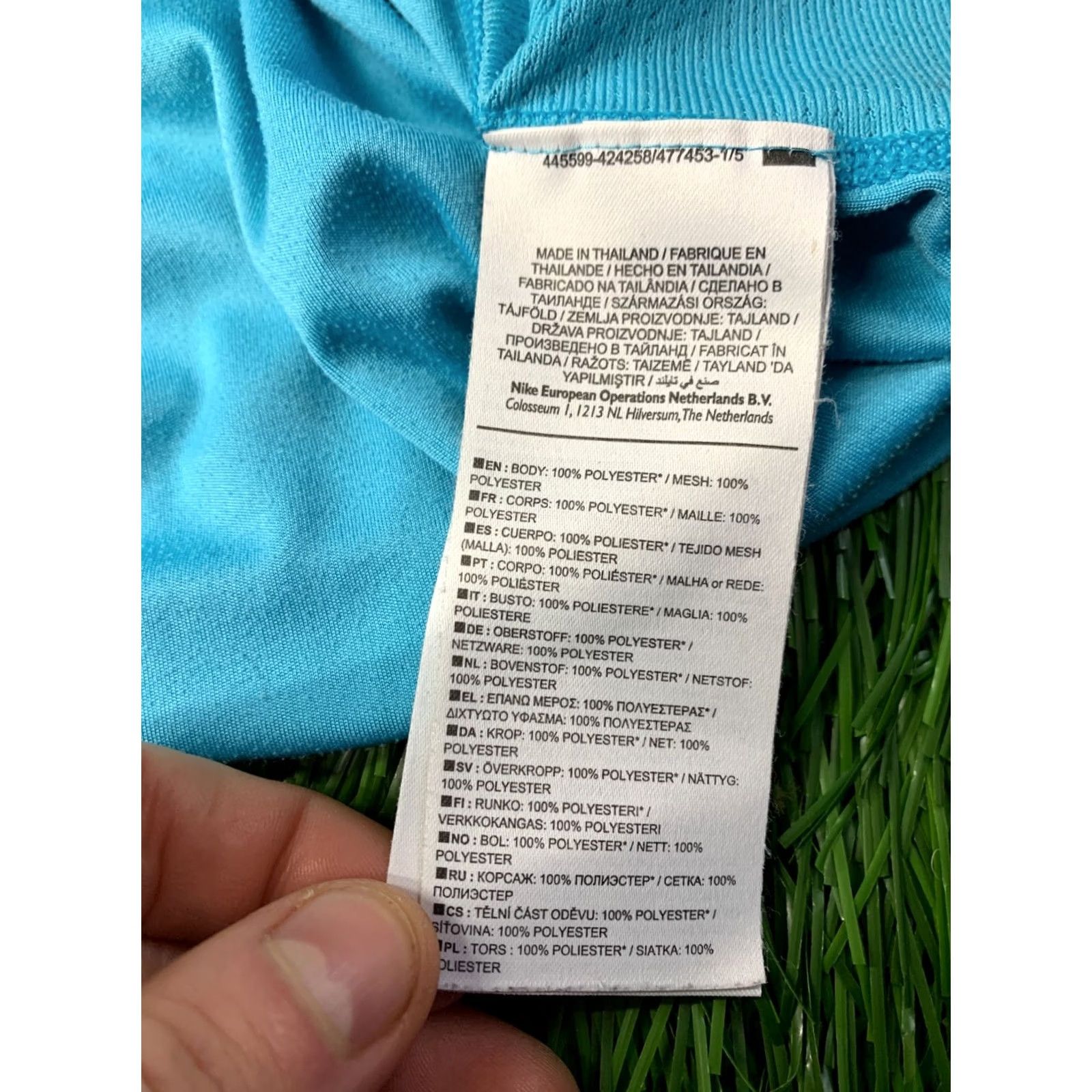 Nike Nike Dri-FIT Running Shirt Women Small Blue Jersey 2014 Training Shirt Nike Dri-FIT Running Shirt Women Small Blue Jersey 2014 Training Shirt Size S / US 4 / IT 40 - 6 Thumbnail