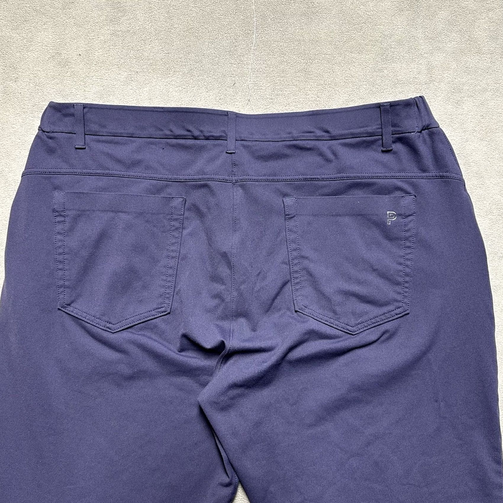 Vintage Public Rec Pants Mens 40x28 (38x26.5) Blue All Day Every Day Performance Stretch Size US 40 / EU 56 - 4 Thumbnail