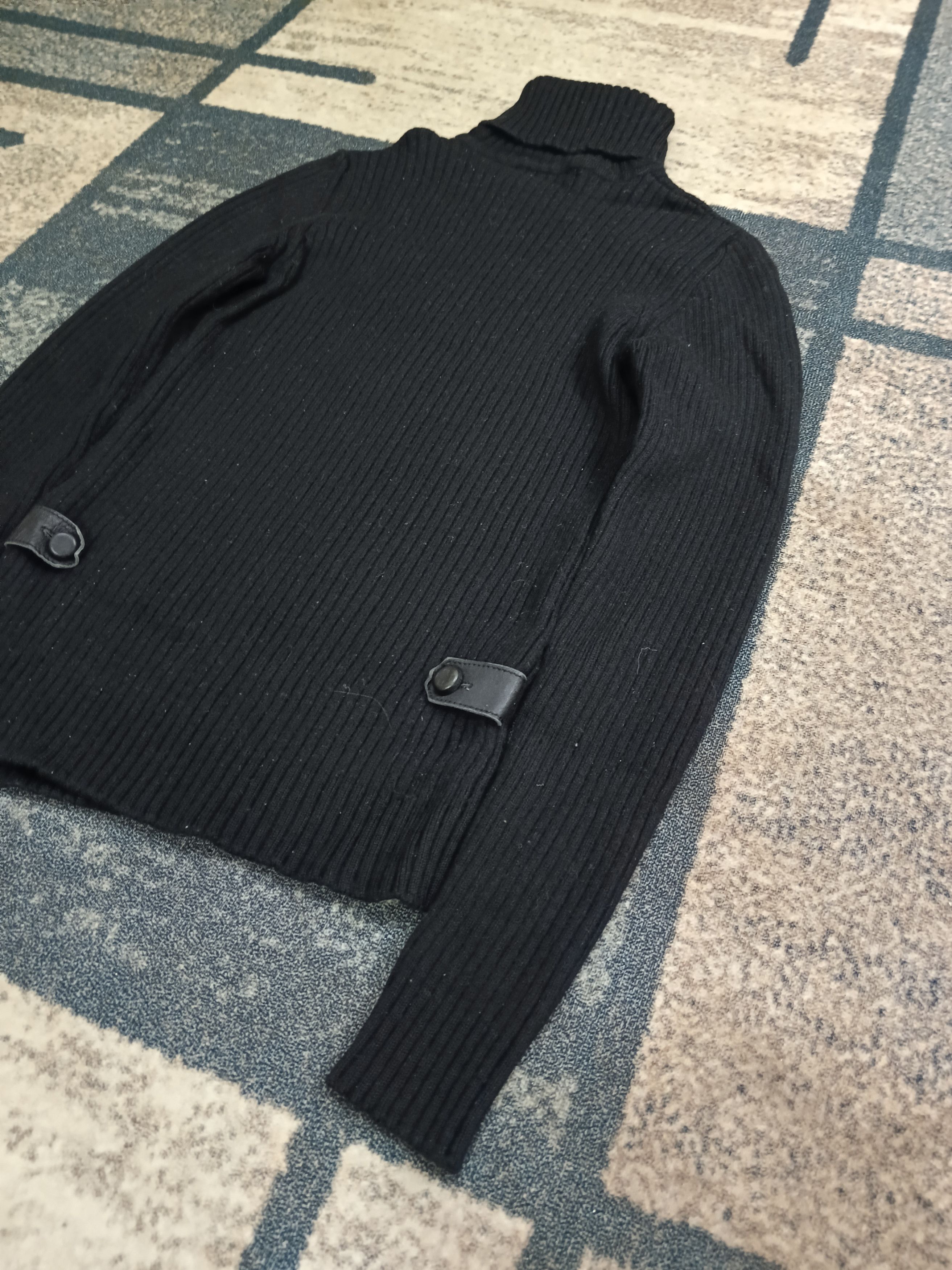 Bally BALLY TURTLENECK WOOL BLACK KINTWEAR(USA38)) Size S / US 4 / IT 40 - 4 Thumbnail