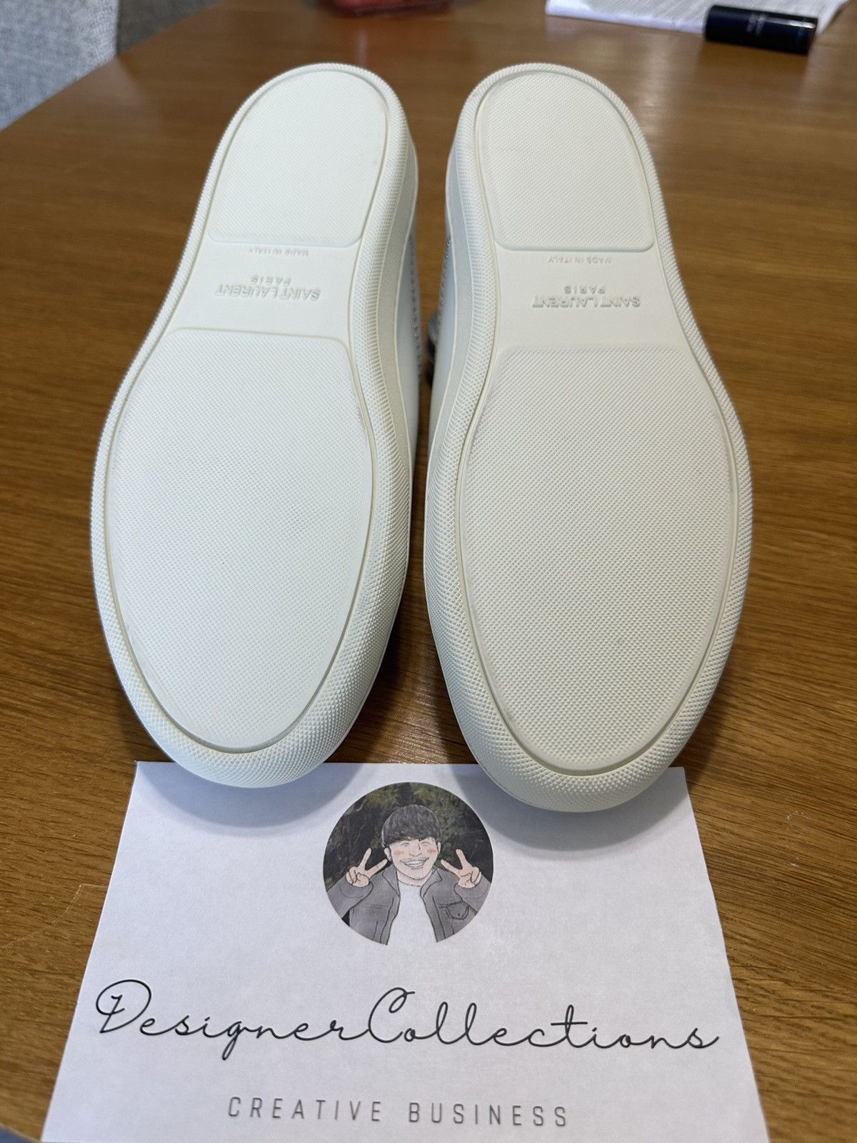 Saint Laurent Paris SAINT LAURENT Court Classic SL/08 Sneaker Size US 8.5 / EU 41-42 - 5 Thumbnail