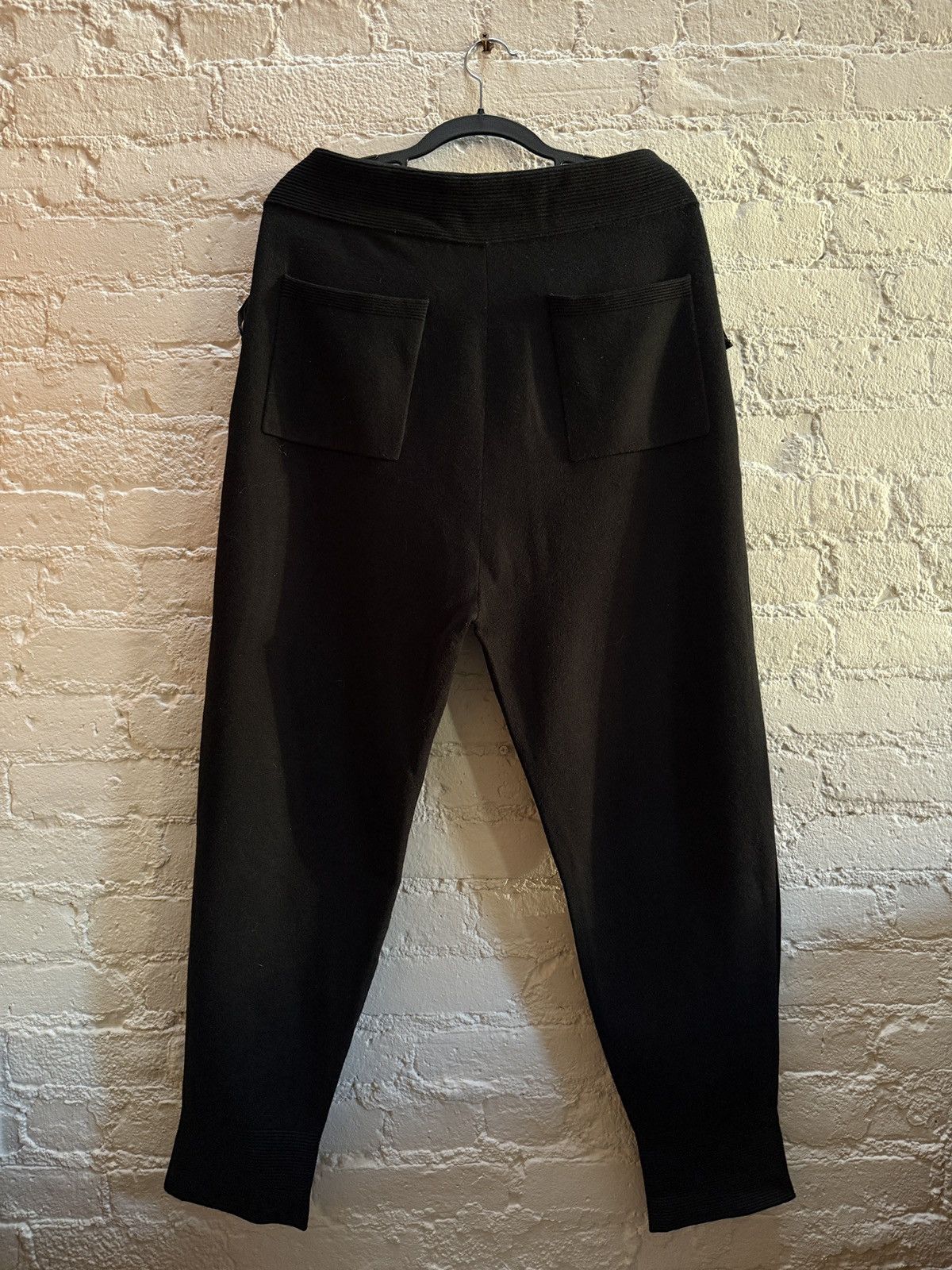 Helmut Lang Black Ribbed Sweatsuit Set Size US L / EU 52-54 / 3 - 11 Thumbnail