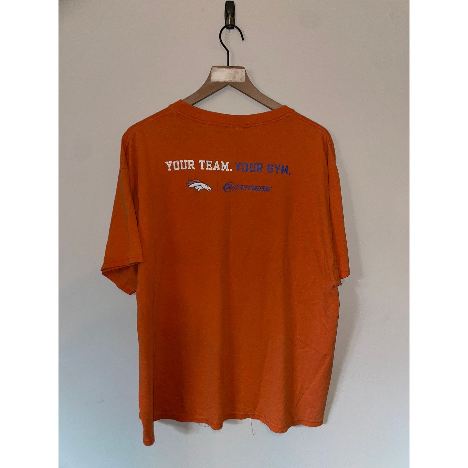Delta Y2K Denver Broncos Your Team Your Gym 24 hour NFL Shirt XL Size US XL / EU 56 / 4 - 4 Thumbnail