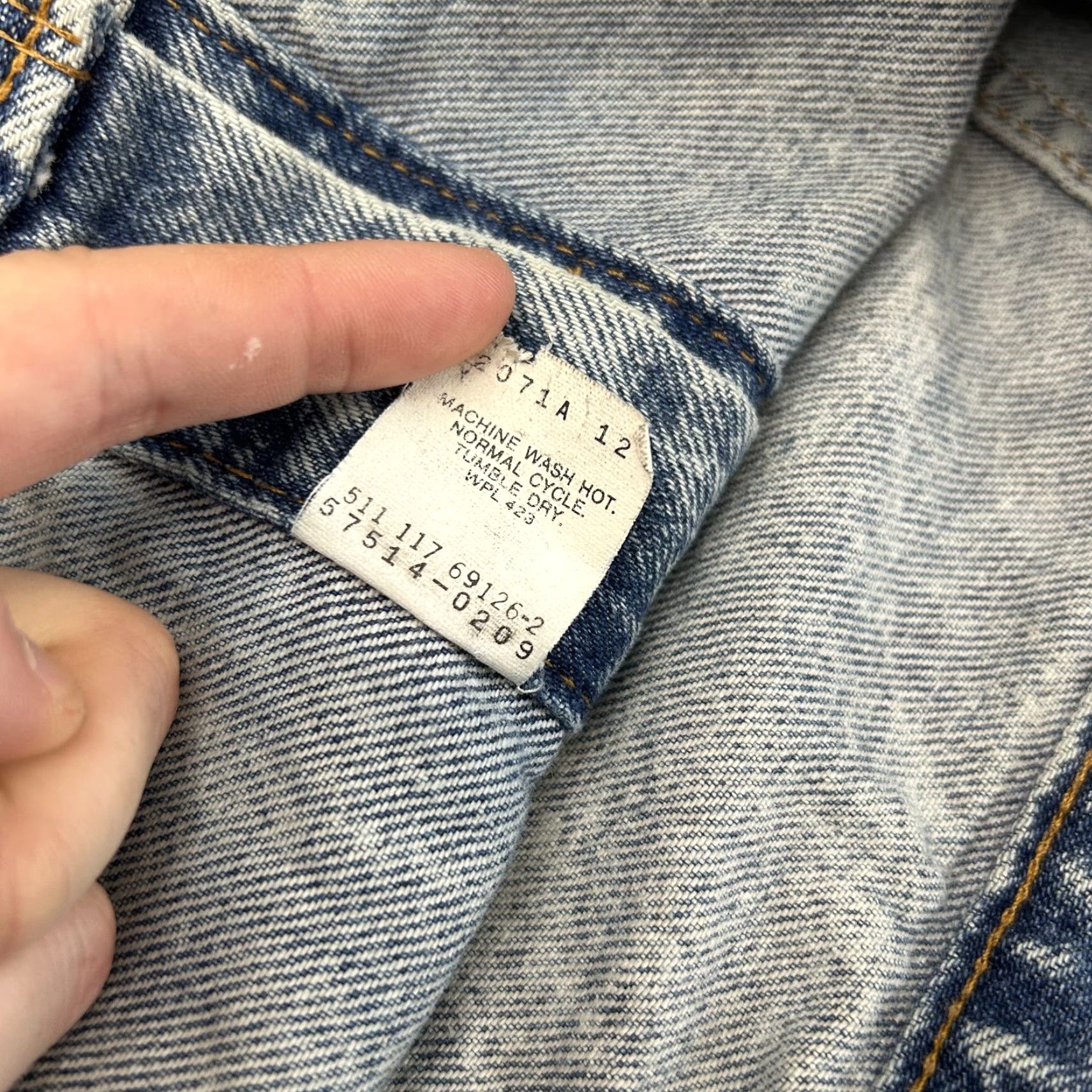 Levi's VINTAGE Levi's Jacket Women's Small S Blue Denim 3/4 Sleeve 57514-0209 Trucker 80s 90s Retro Size S / US 4 / IT 40 - 6 Thumbnail
