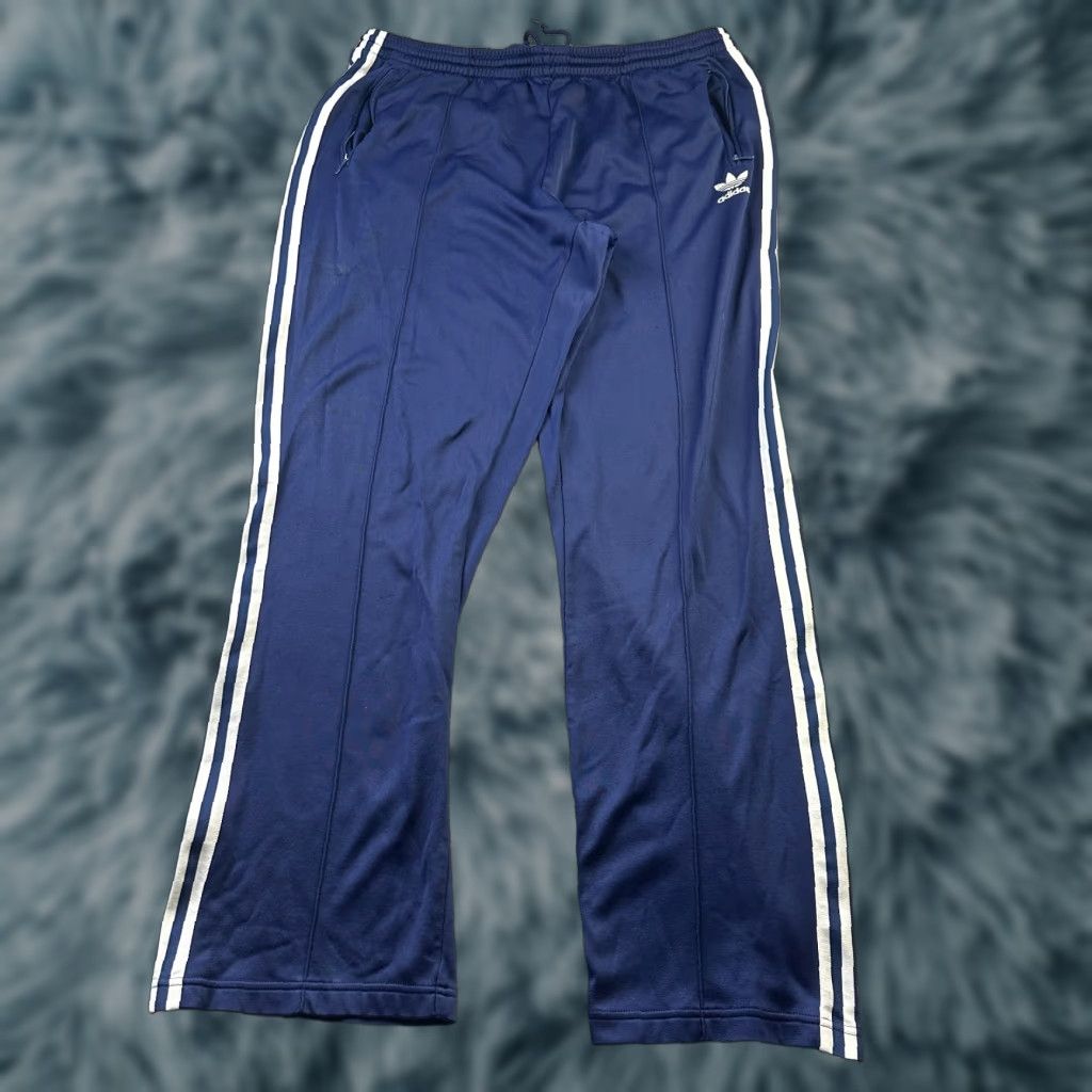 Adidas VINTAGE Adidas Pants Mens XL Blue Firebird Sweatpants Tricot Track Sweatpants Firebird adidas Originals Size US 36 / EU 52 - 1 Thumbnail