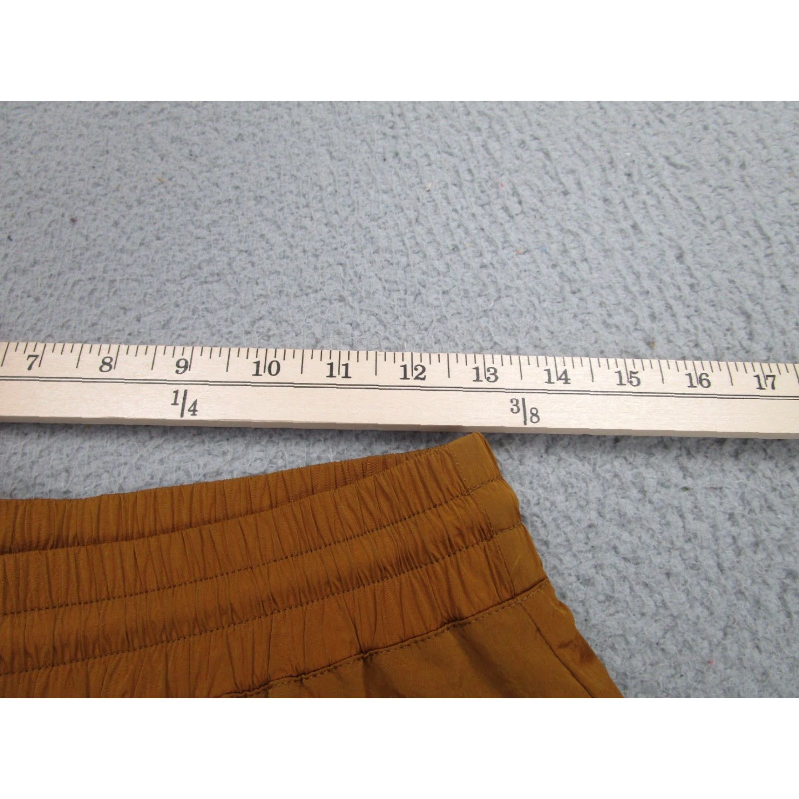 Good American Good American Pants Womens 28x32 size 1 Brown Bronze Windbreaker Wide-Leg Size 25" / US 0 / IT 36 - 4 Thumbnail