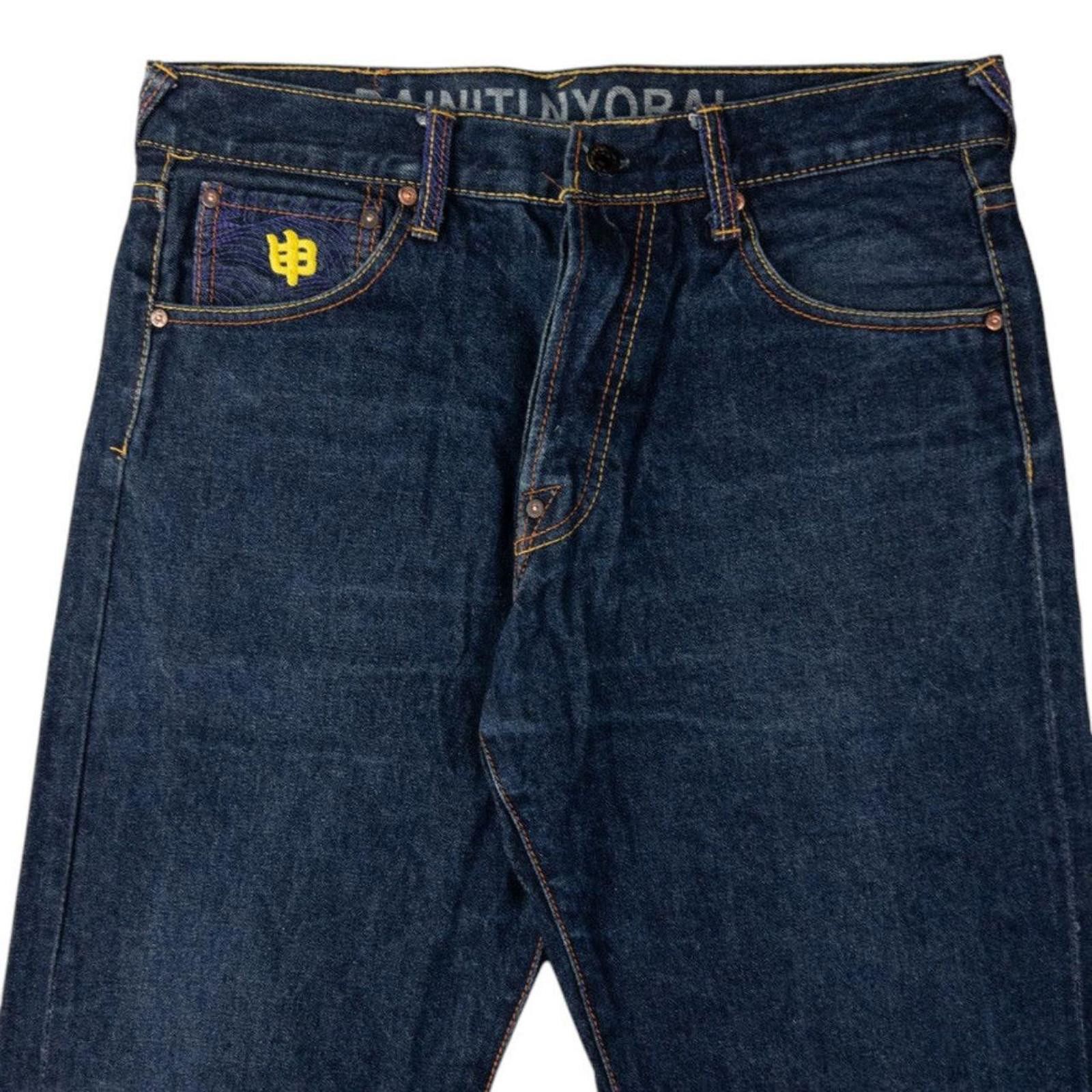 Designer Vintage RMC Red Monkey Company Year Monkey Jeans Size W33 Size US 33 - 4 Thumbnail