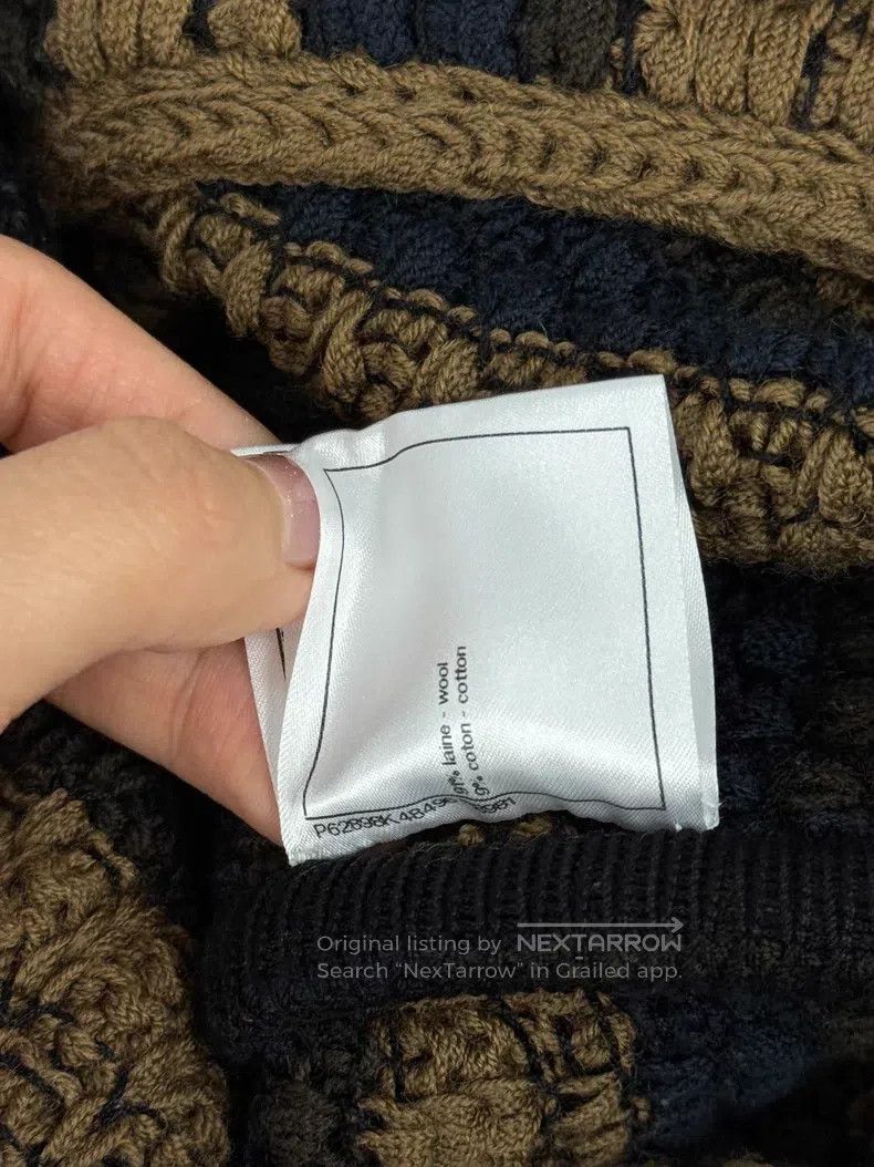 Chanel Chanel Station series khaki blue striped jacket Size XXS / US 00 / IT 34 - 7 Thumbnail