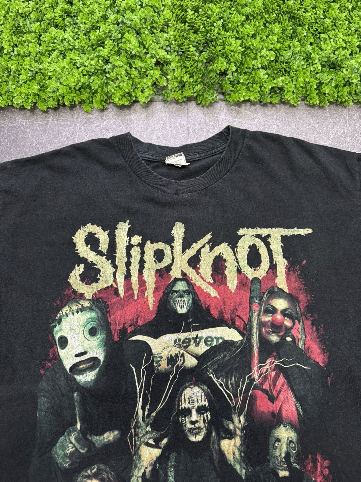 Band Tees Vintage y2k Slipknot 2010 T-Shirt rock band tee siz L y2k Size US L / EU 52-54 / 3 - 5 Thumbnail