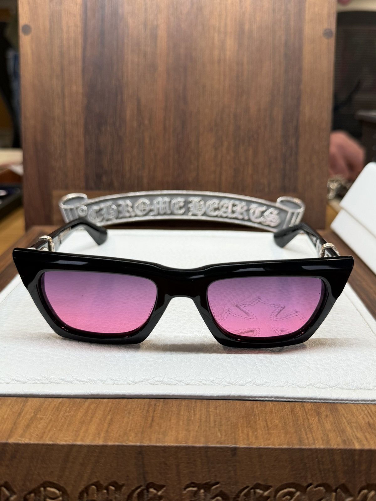 Chrome Hearts Chrome Hearts Cliterally Sunglasses Size ONE SIZE - 5 Thumbnail