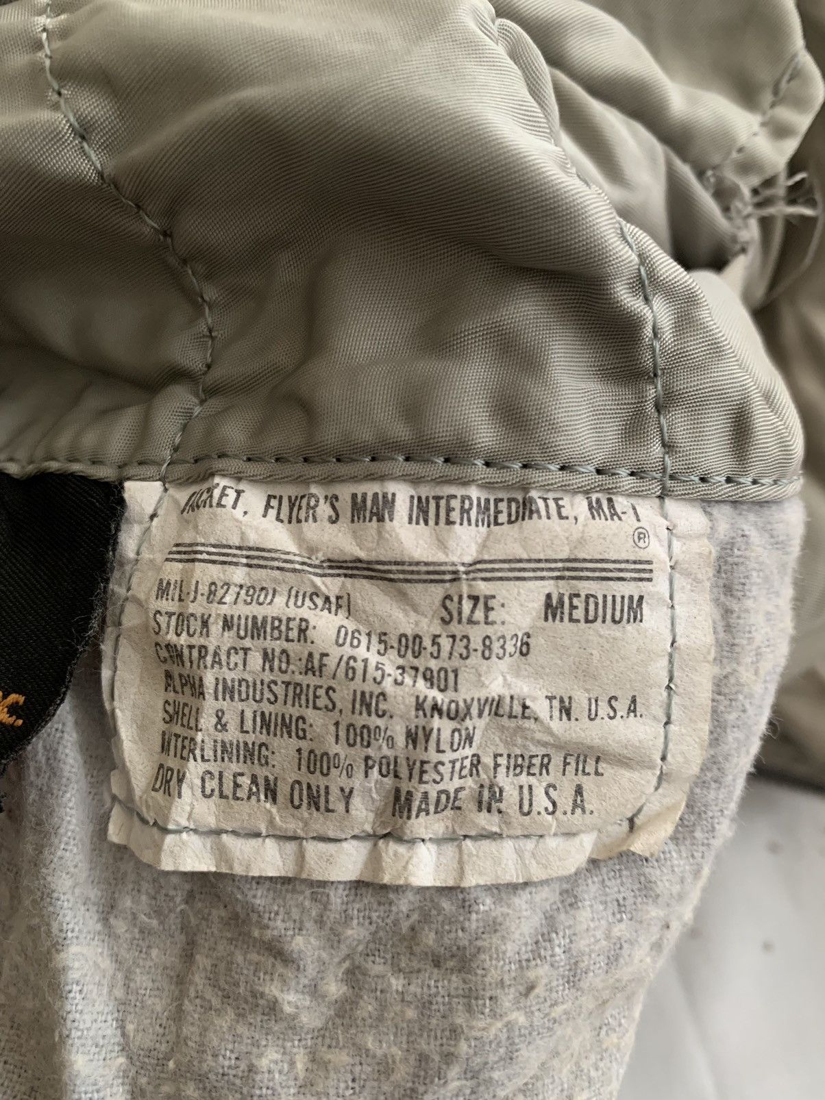 Avirex ALPHA INDUSTRIES VINTAGE REVERSIBLE BOMBER JACKET Size US L / EU 52-54 / 3 - 25 Thumbnail