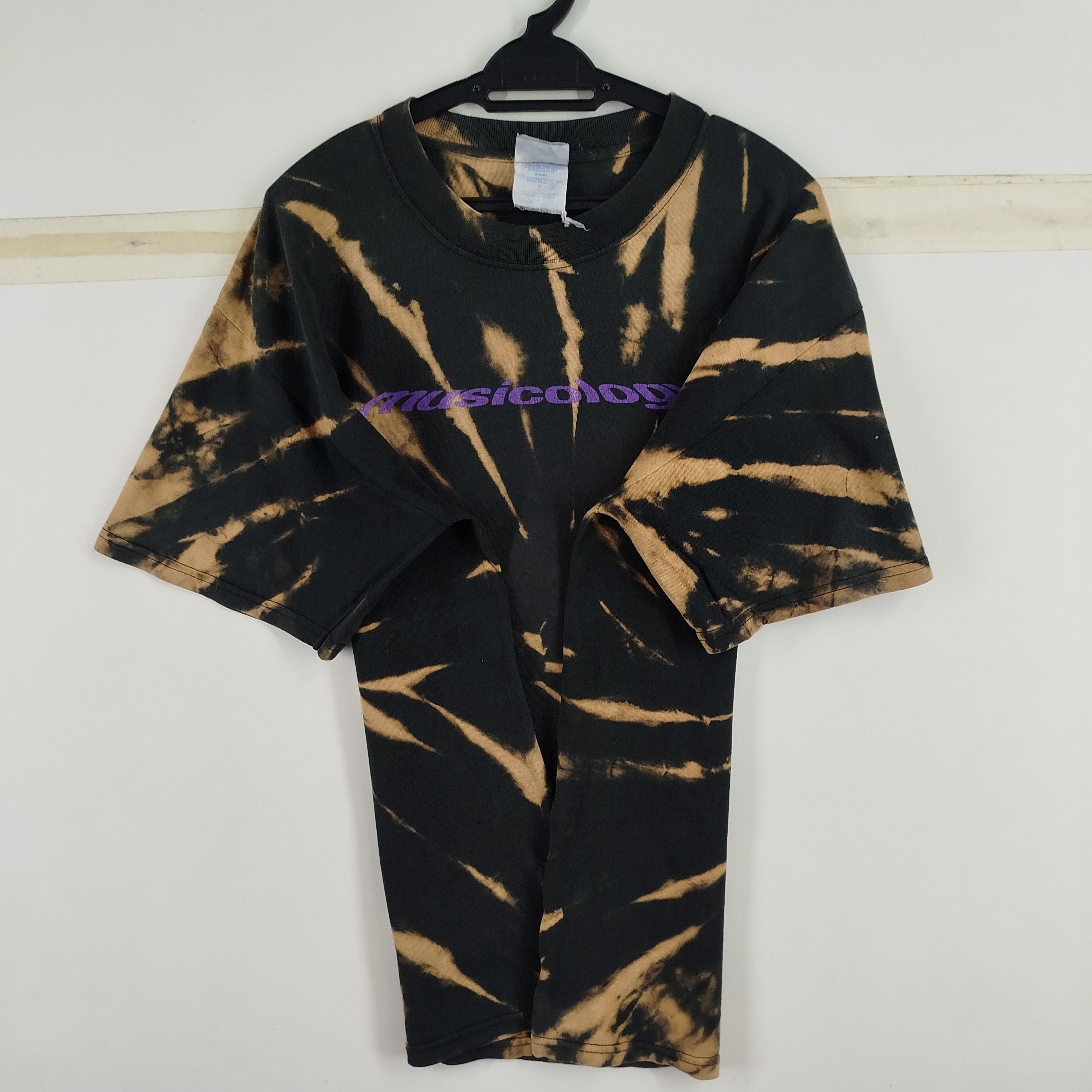 Band Tees × Vintage Vintage Prince Musicology 2004 Copyright Tye Dye Sun Faded Size US XL / EU 56 / 4 - 7 Thumbnail