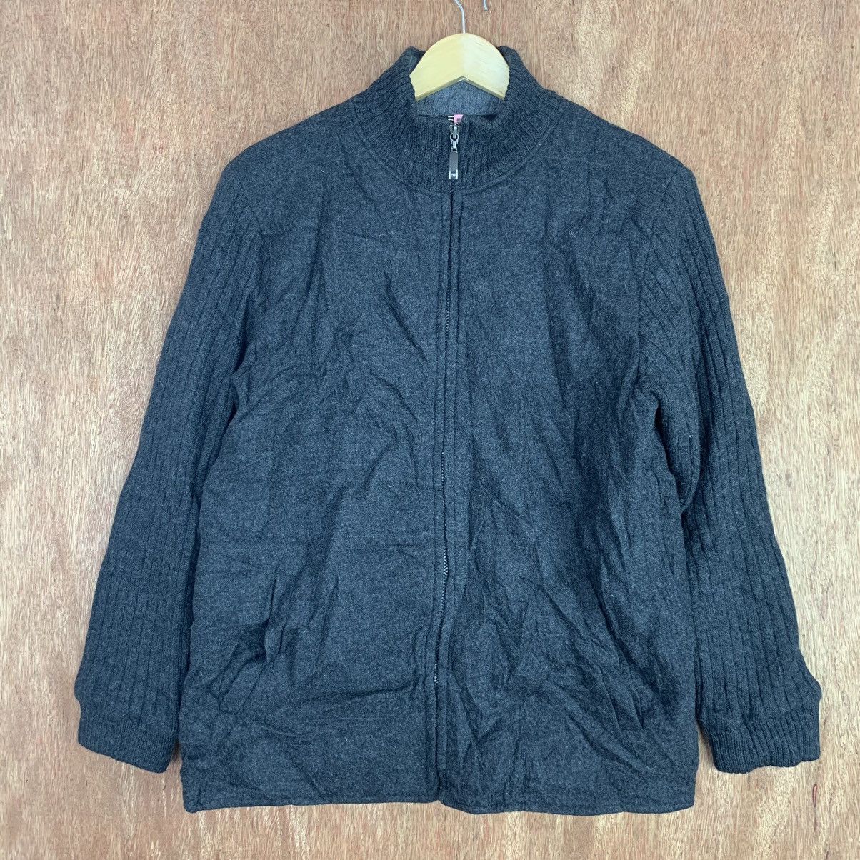 Japanese Brand × Vintage Henri-Luc Vintage Knit Jacket (Winter Comfortable) Size US M / EU 48-50 / 2 - 8 Thumbnail