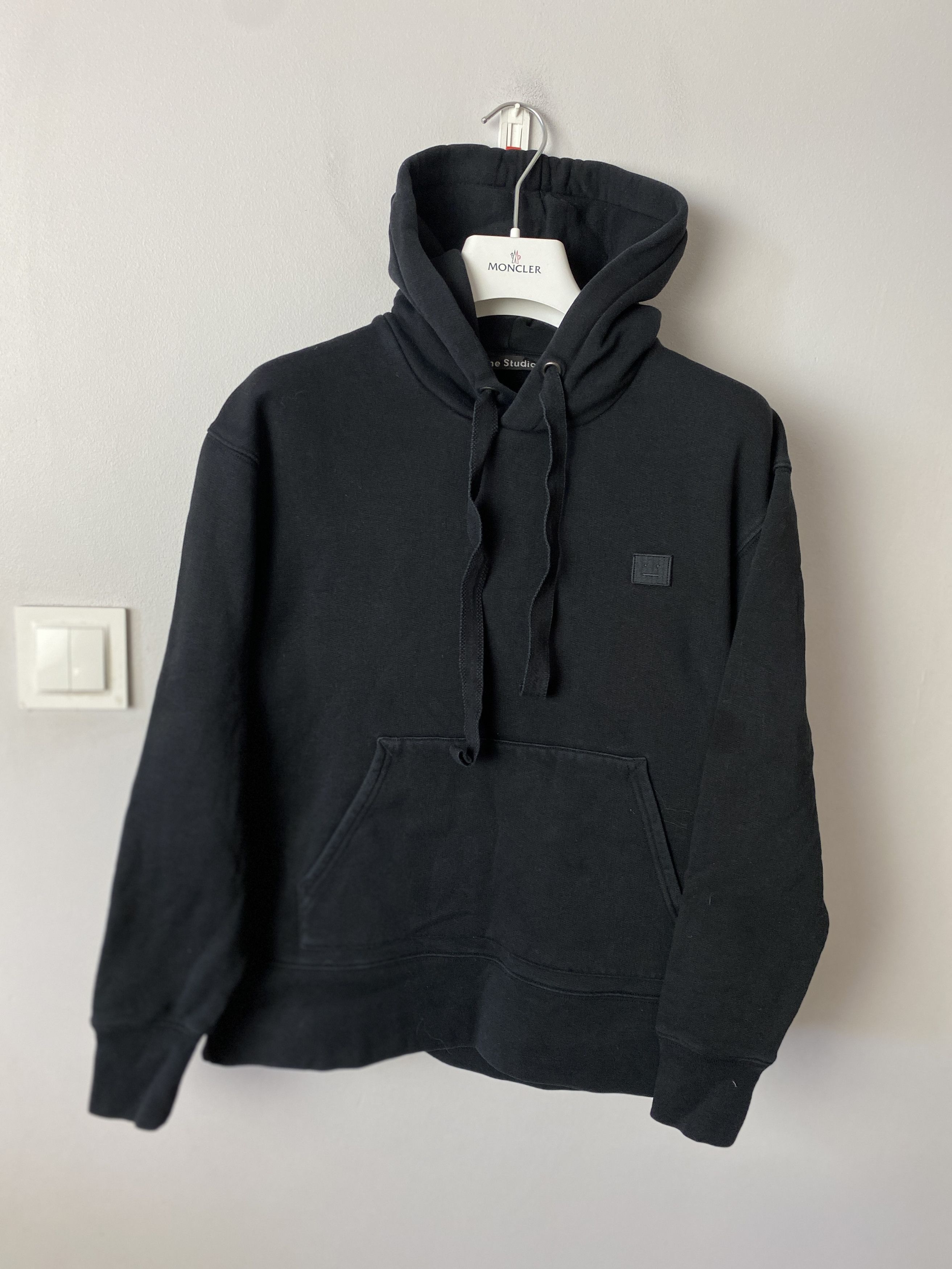 Acne Studios Ferris Face small logo hoodie heavy