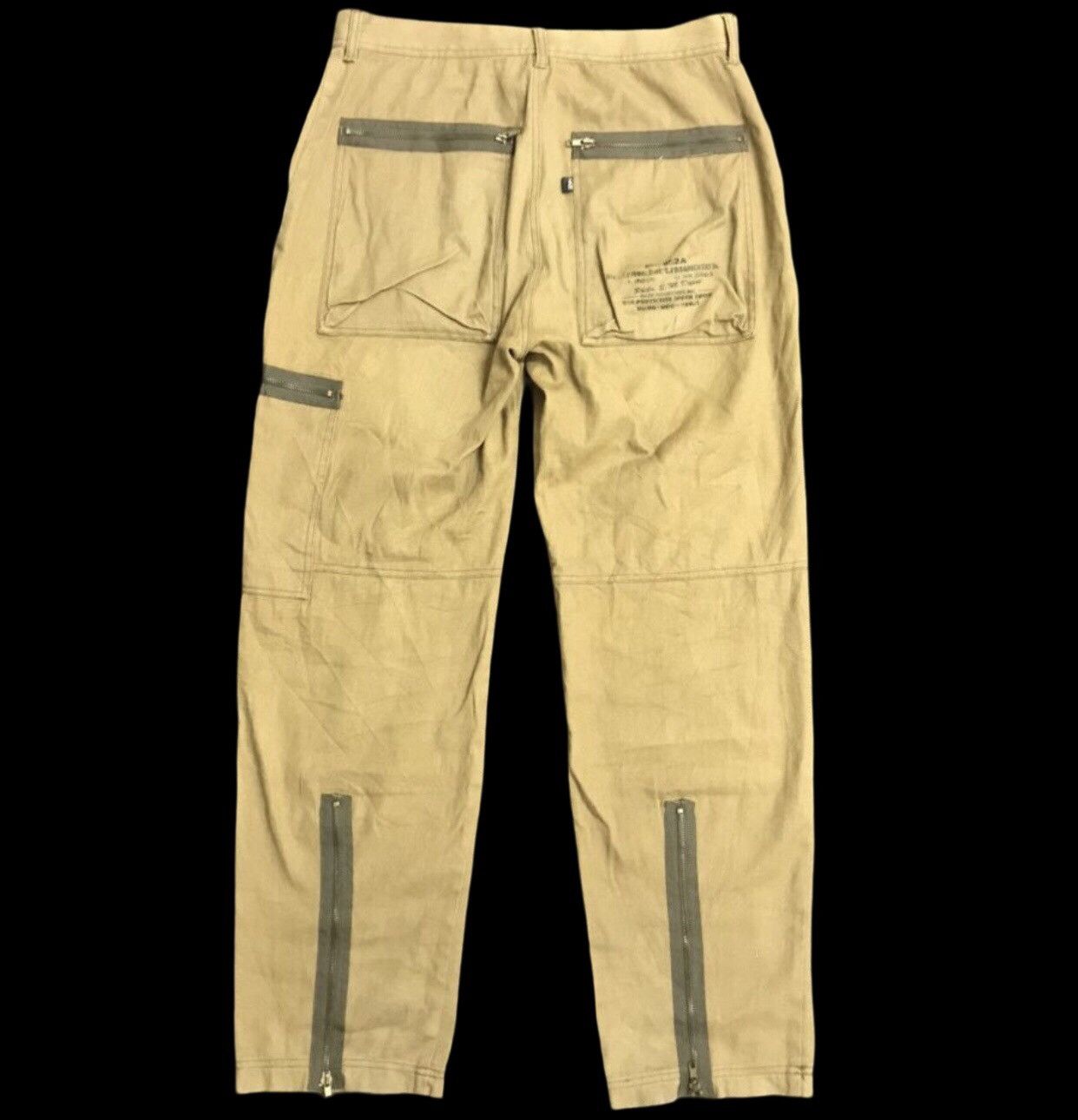 Haze × Japanese Brand HAZE US Air Force Style Multipockets Zipper Pant Size US 34 / EU 50 - 2 Thumbnail