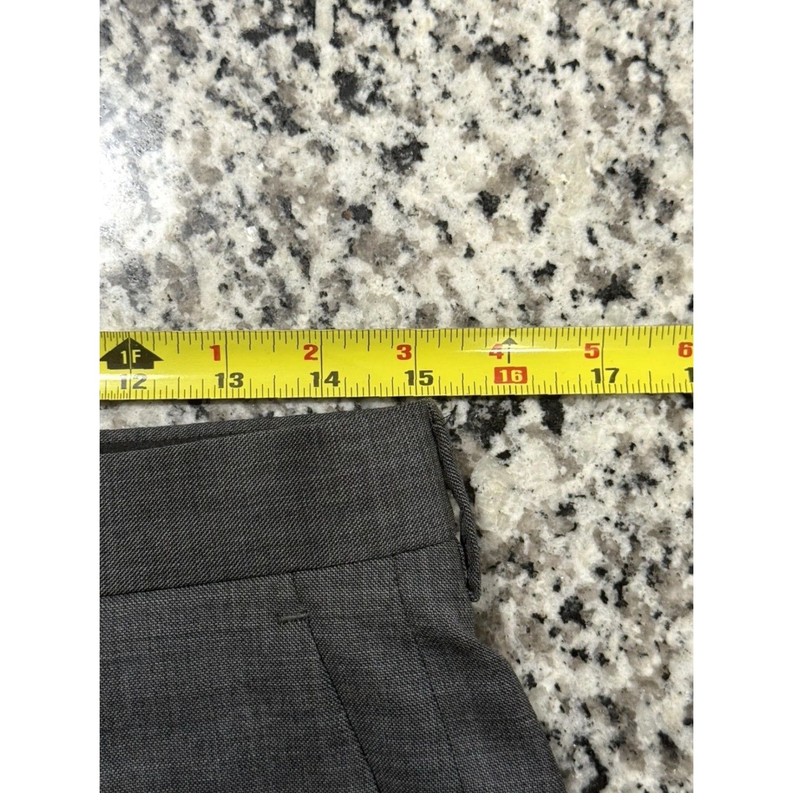 J.Crew J.CREW Thompson Dress Pants Mens Slim Fit Tapered 30x31.5 Gray Wool Business Formal Size US 30 / EU 46 - 3 Thumbnail