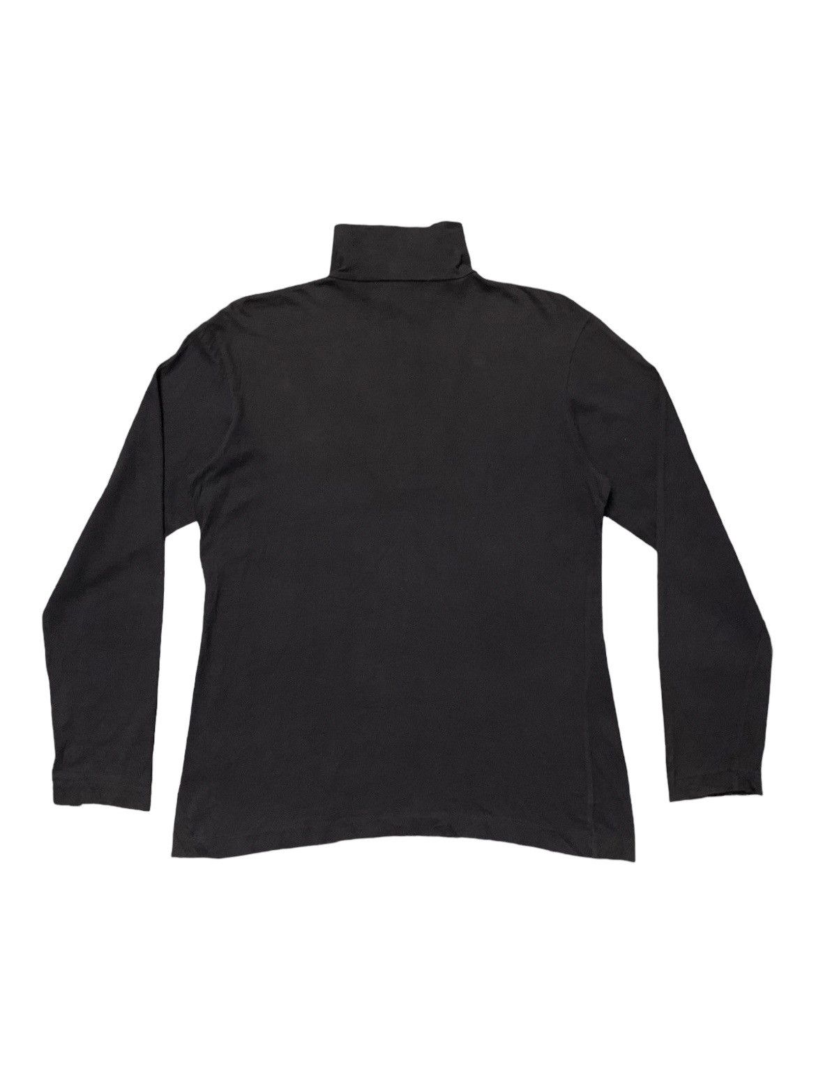 Vintage × agnes b. Vintage Agnes B. Half Zipper Riri Turtle Neck L/S Tshirt Size M / US 6-8 / IT 42-44 - 3 Thumbnail