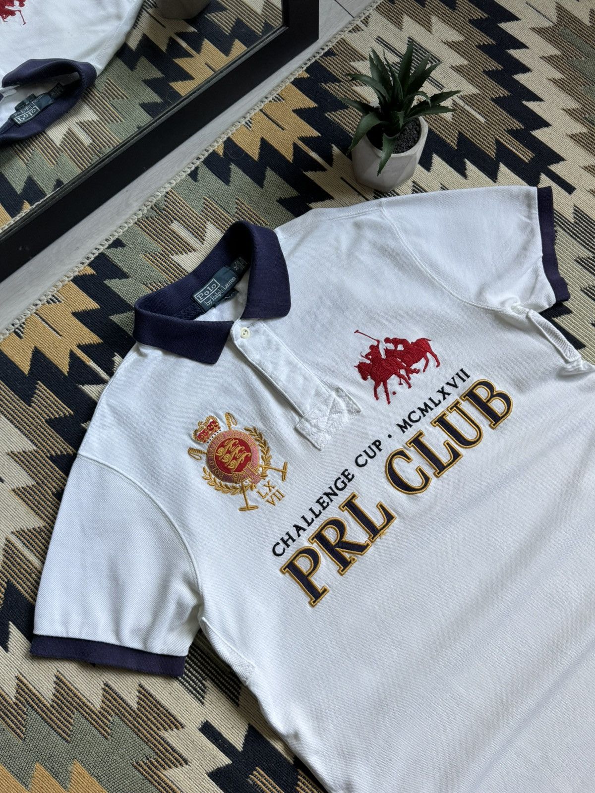 Polo Ralph Lauren Vintage Polo Ralph Lauren Chief Kief PRL CLUB T-shirt Size US M / EU 48-50 / 2 - 5 Thumbnail