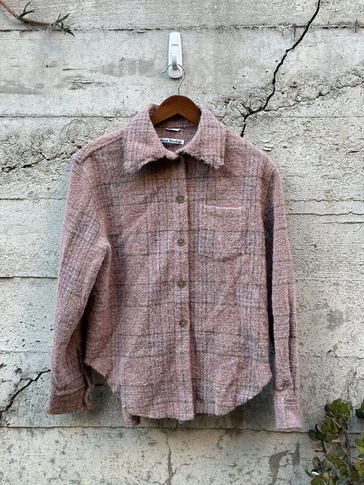 Acne Studios RARE GRAIL Acne Studios textured button Shacket Size US M / EU 48-50 / 2 - 3 Thumbnail