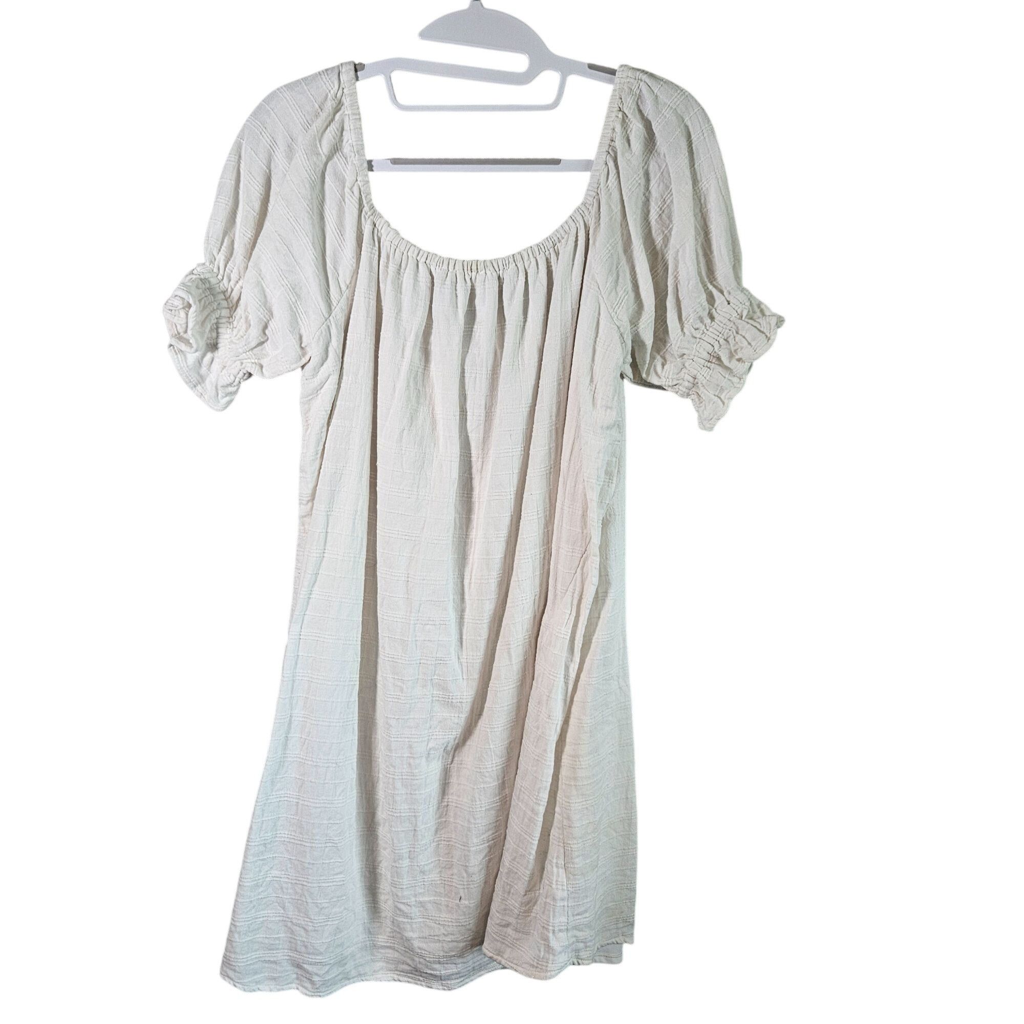 Other Sadie & Sage Cream Mini M Cottagecore Romantic Summer Peasan Size M / US 6-8 / IT 42-44 - 3 Thumbnail