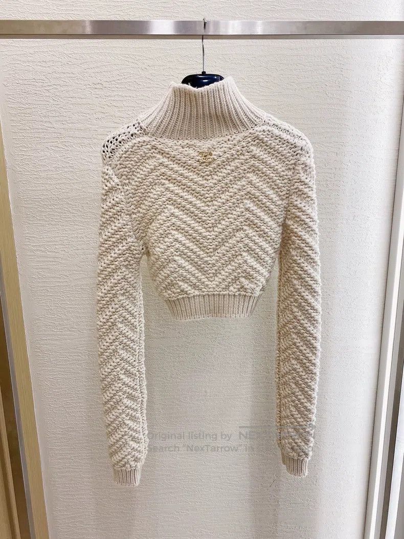 Fendi Fendi Knitted Short Cardigan Size XS / US 0-2 / IT 36-38 - 4 Thumbnail