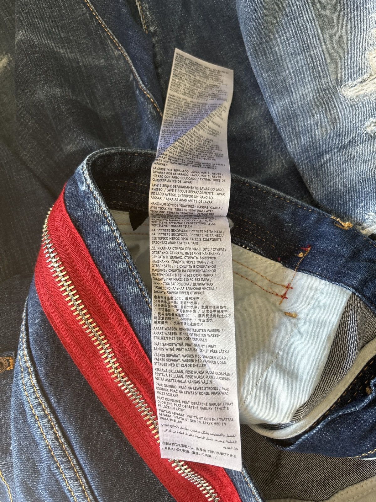 Dsquared2 Dsquared2 642 zipped 5 pockets jeans Size US 38 / EU 54 - 11 Thumbnail