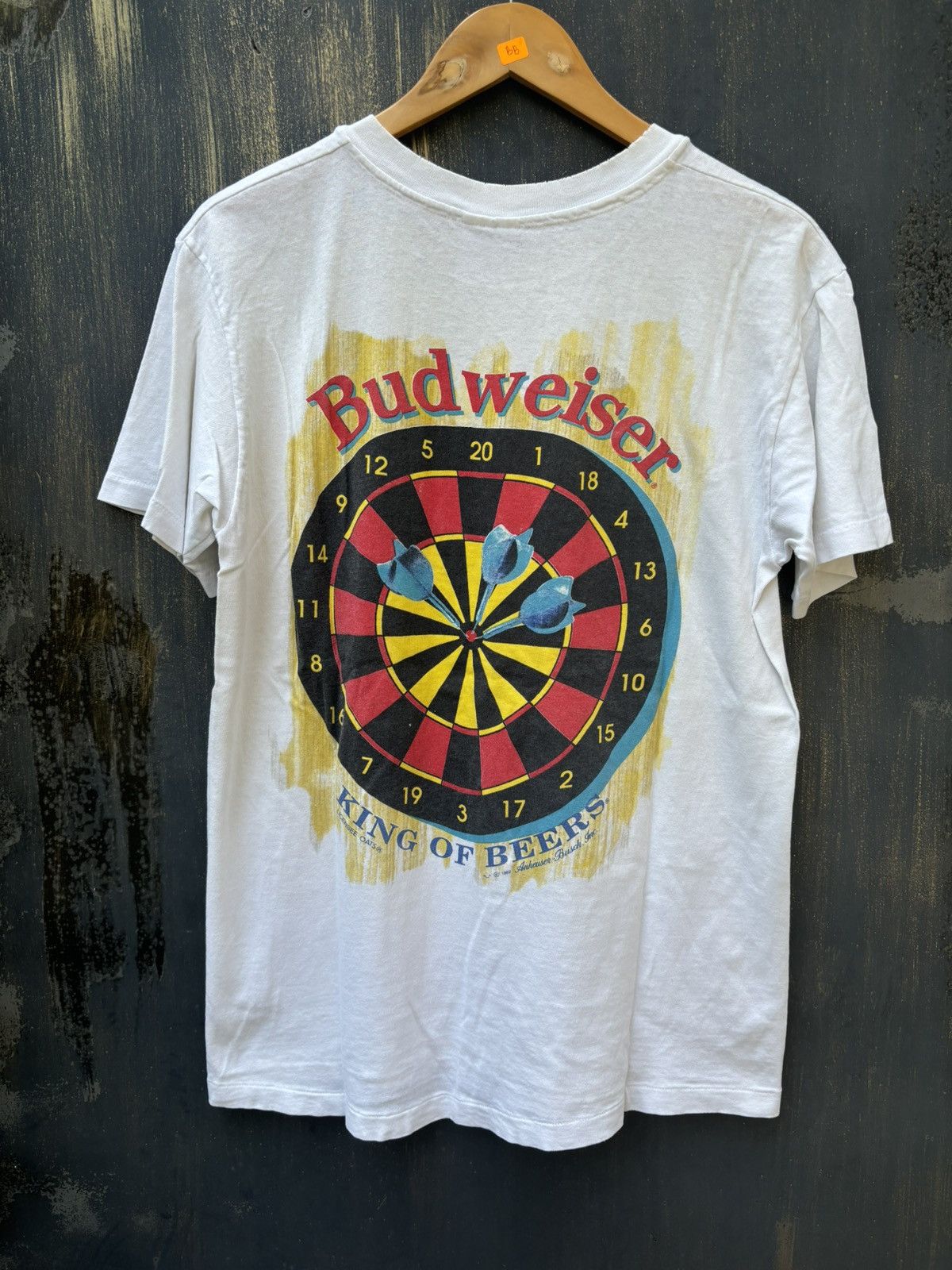 Budweiser RARE! Vintage 90’s Budweiser Art Shirt Size US M / EU 48-50 / 2 - 2 Thumbnail