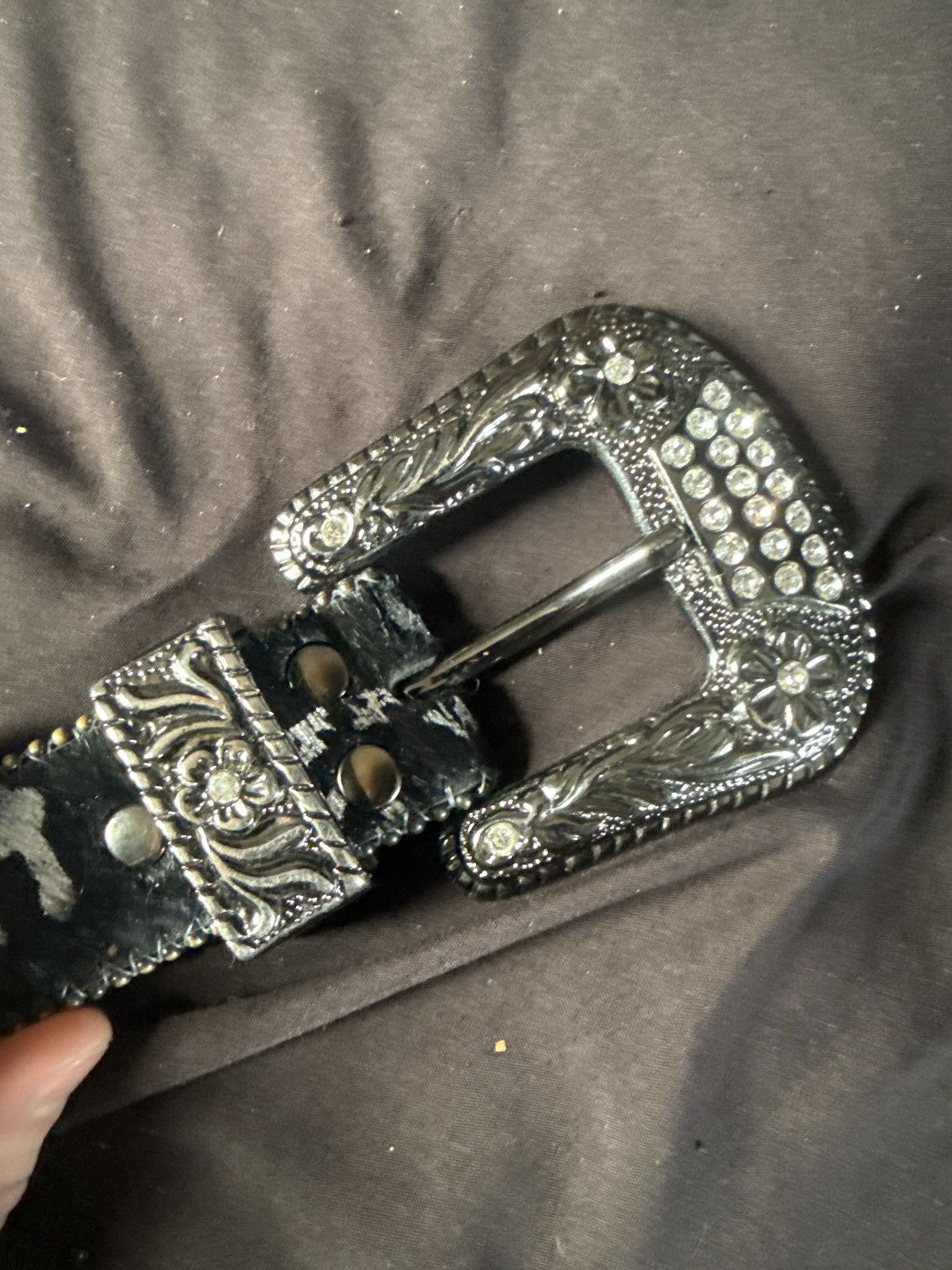 B.B. Simon B.B Simon Pony Hair Belt Size 30 - 5 Thumbnail