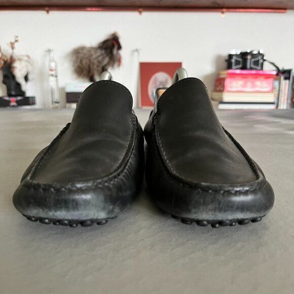 Tod's TOD'S Driving Slip On Oxford Loafers Gummed Dot Sole Size US 8.5 / EU 41-42 - 2 Thumbnail