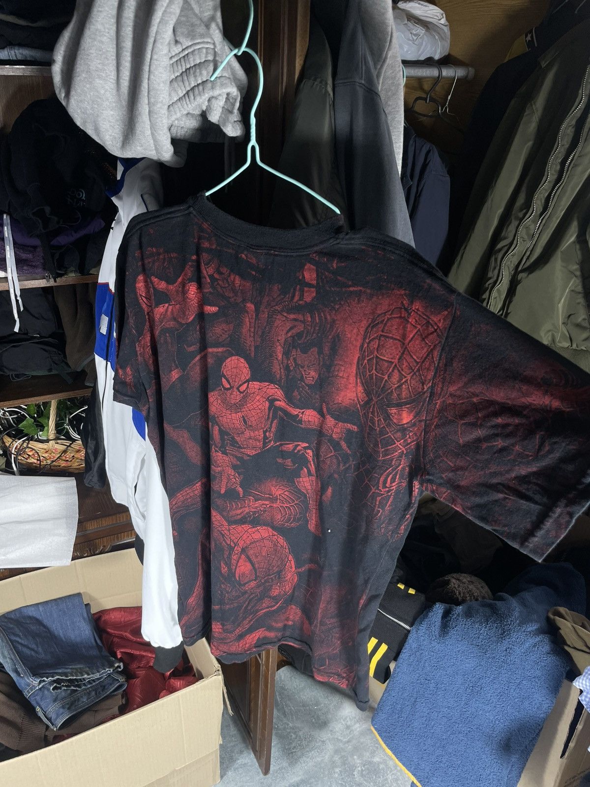 Marvel Comics Marvel Comics Spider Man overpint big logo 00ss tee t-shirt Size US L / EU 52-54 / 3 - 3 Thumbnail