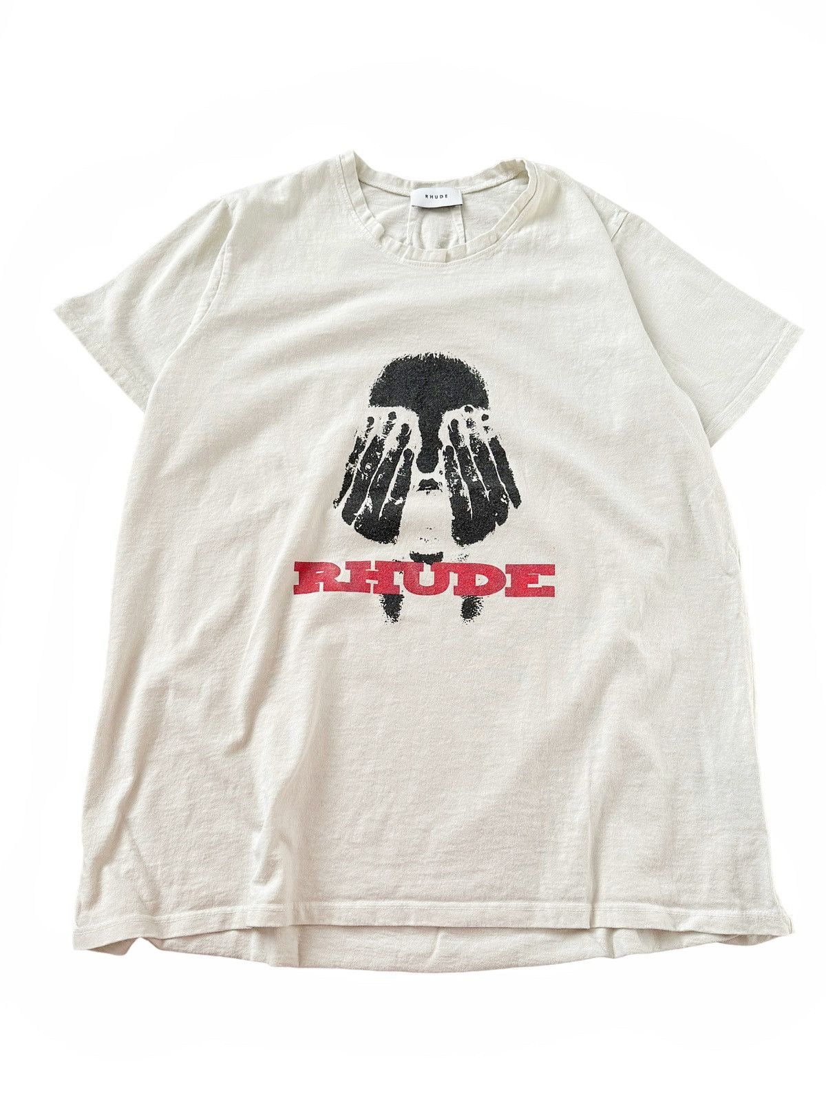 Rhude Rare Hands On Face / Son of A Beach Size US XS / EU 42 / 0 - 1 Thumbnail