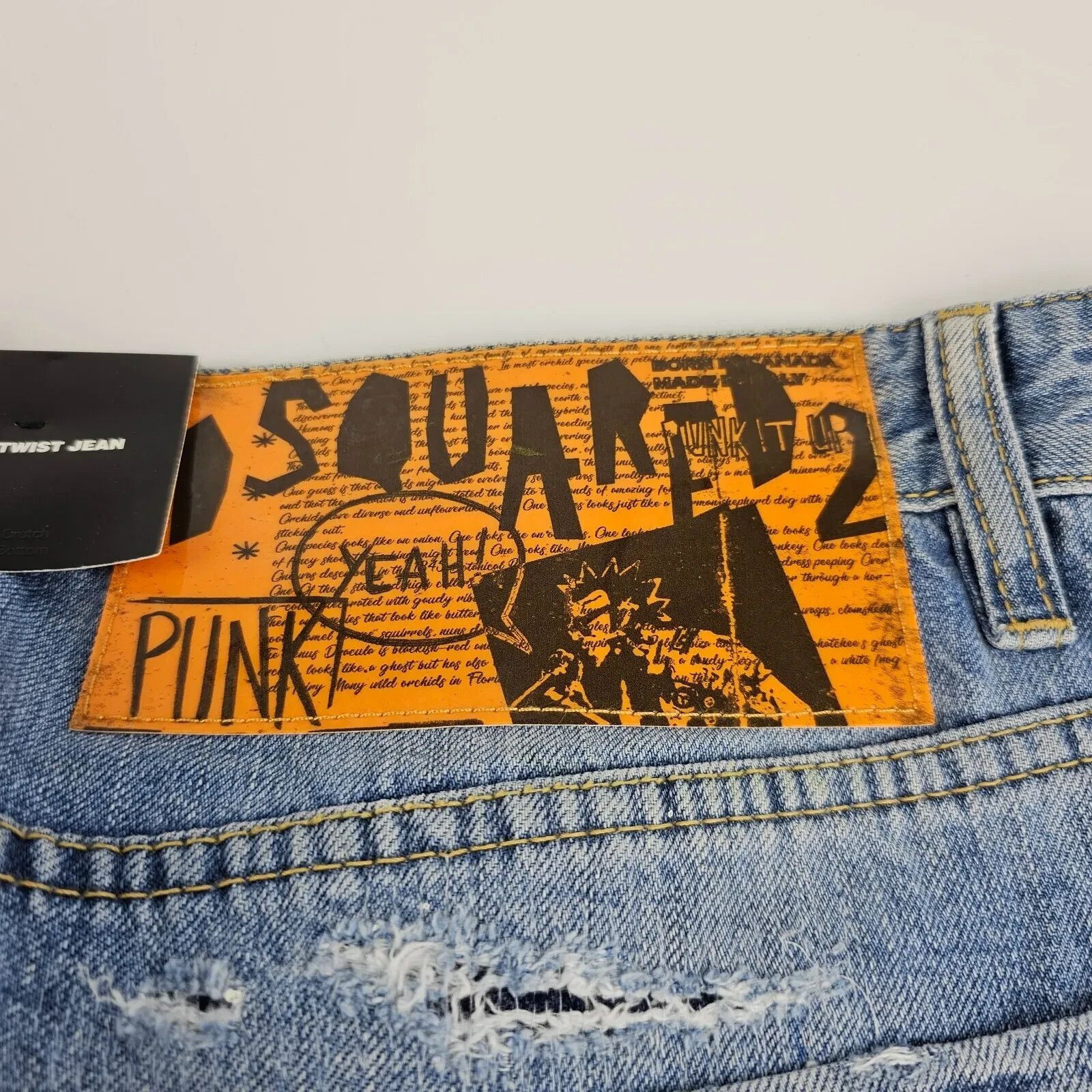 Dsquared2 DSQUARED2 Blue Skater Jeans New IT56 Size US 36 / EU 52 - 4 Thumbnail