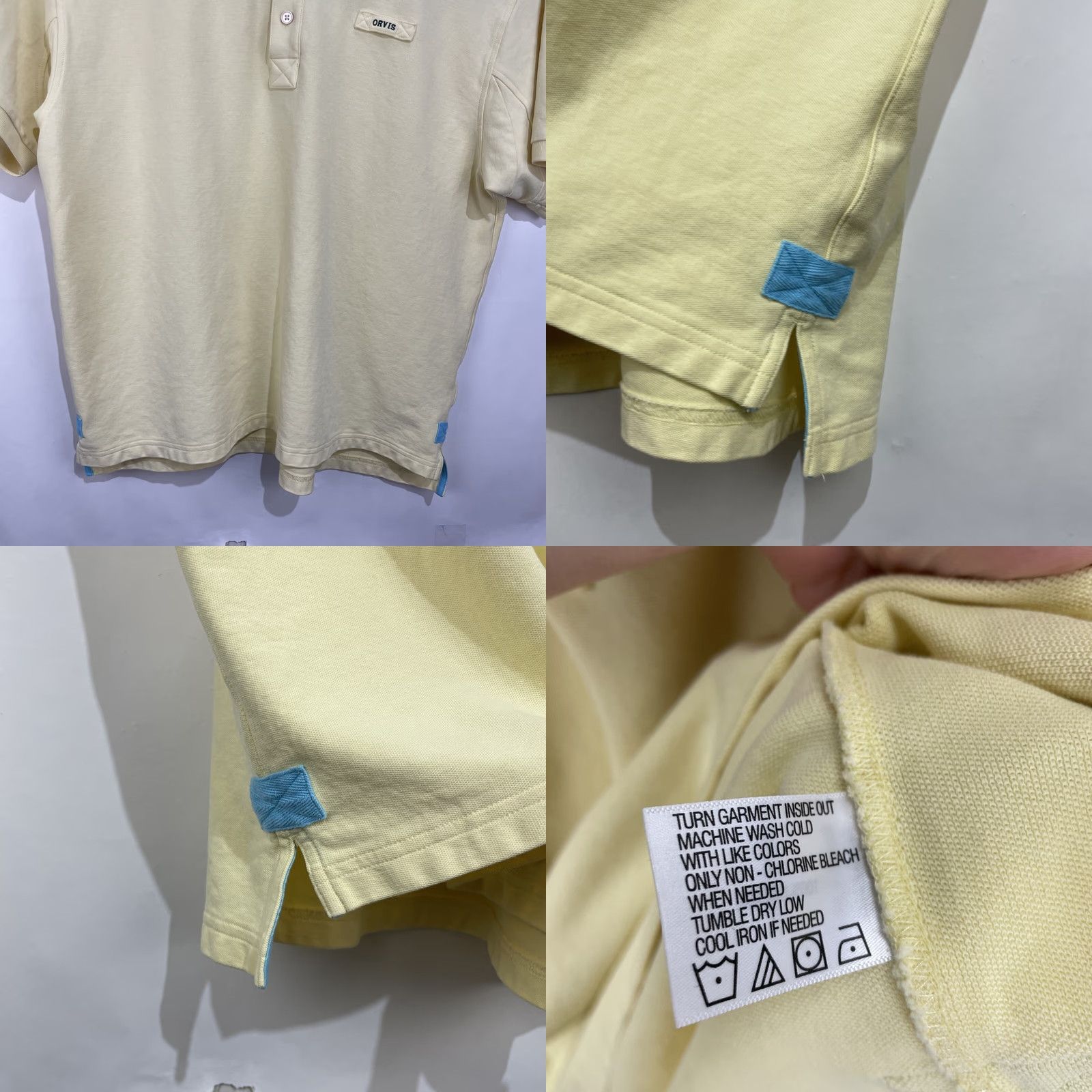 Orvis Orvis Polo Shirt Men's 2XL Yellow Short Sleeve Golf Heavyweight Outdoor Size US XXL / EU 58 / 5 - 8 Thumbnail