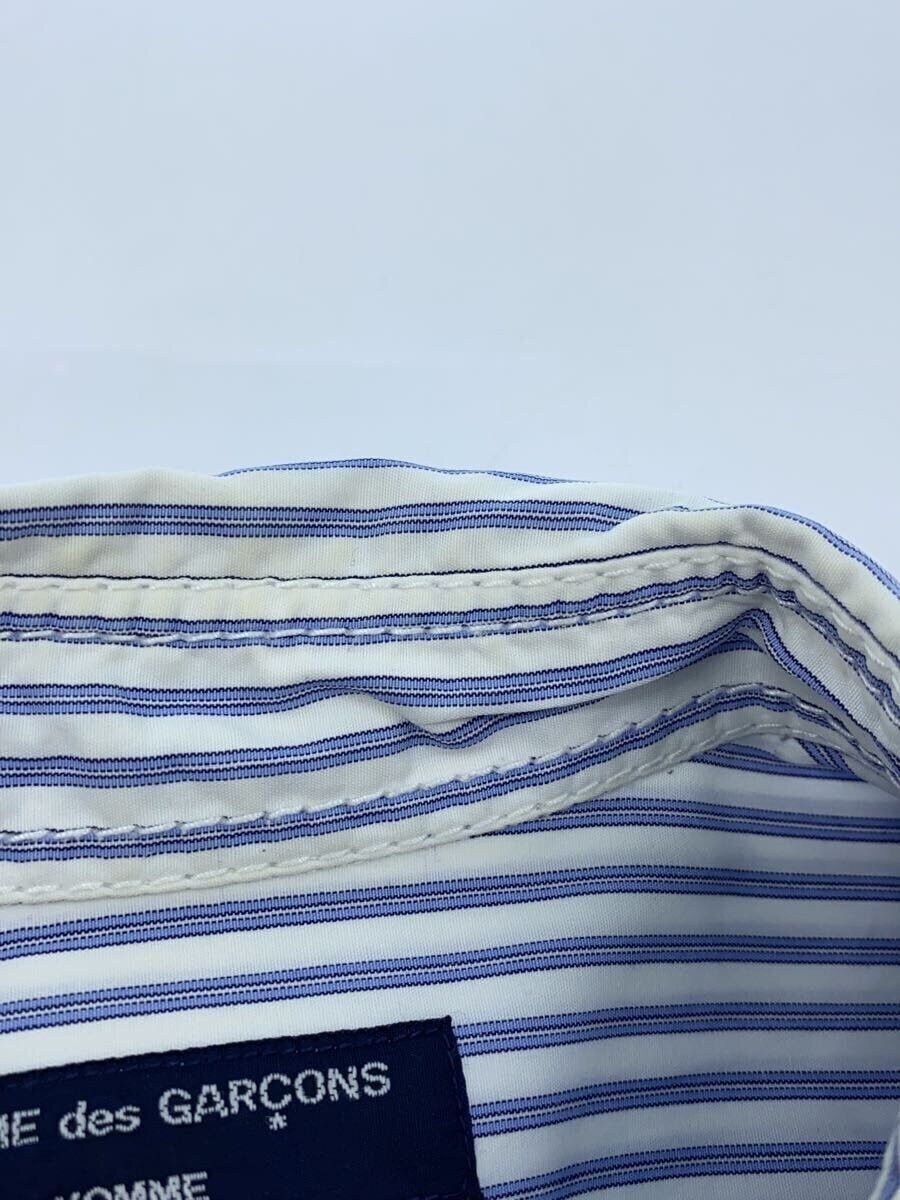 Comme des Garcons × Comme des Garcons Homme Reconstructed Patchwork Striped Button Shirt Size US L / EU 52-54 / 3 - 6 Thumbnail
