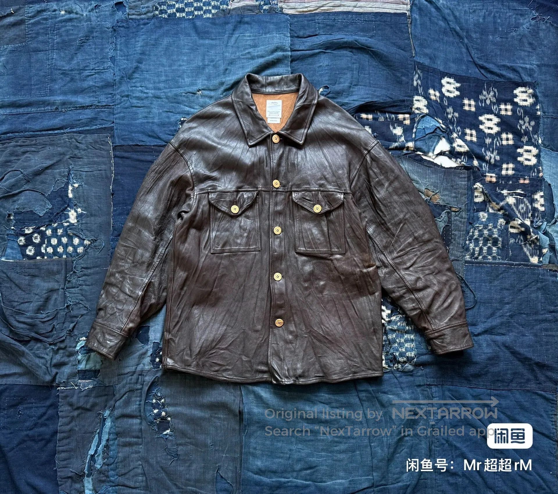 Visvim VISVIM 24AW Civilian Shacket Leather Jacket. Size US M / EU 48-50 / 2 - 1 Thumbnail