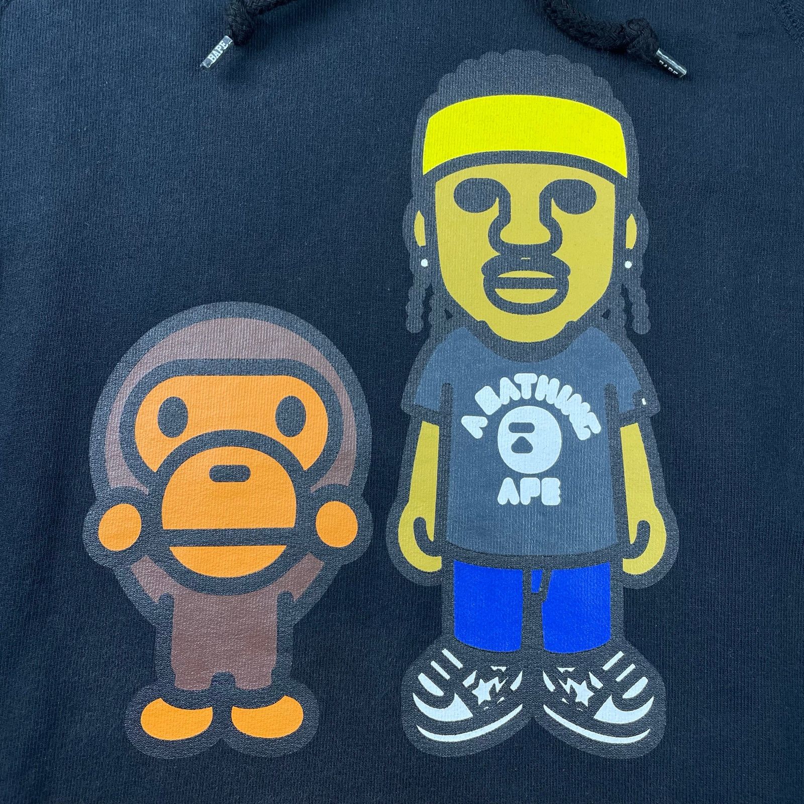 Bape BAPE x Pusha T Baby Milo Pullover Hoodie Size US L / EU 52-54 / 3 - 5 Thumbnail