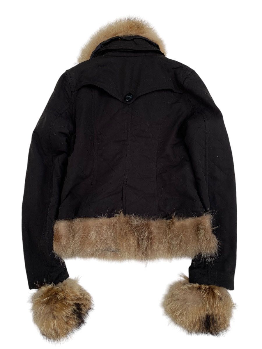 Japanese Brand × Vintage Vtg Lalacub Fur Raccon Jacket LGB Style Size S / US 4 / IT 40 - 3 Thumbnail